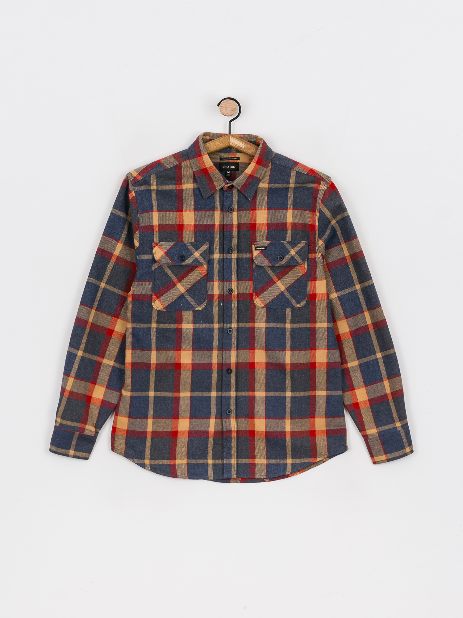 Koszula Brixton Bowery Flannel (blue/red)
