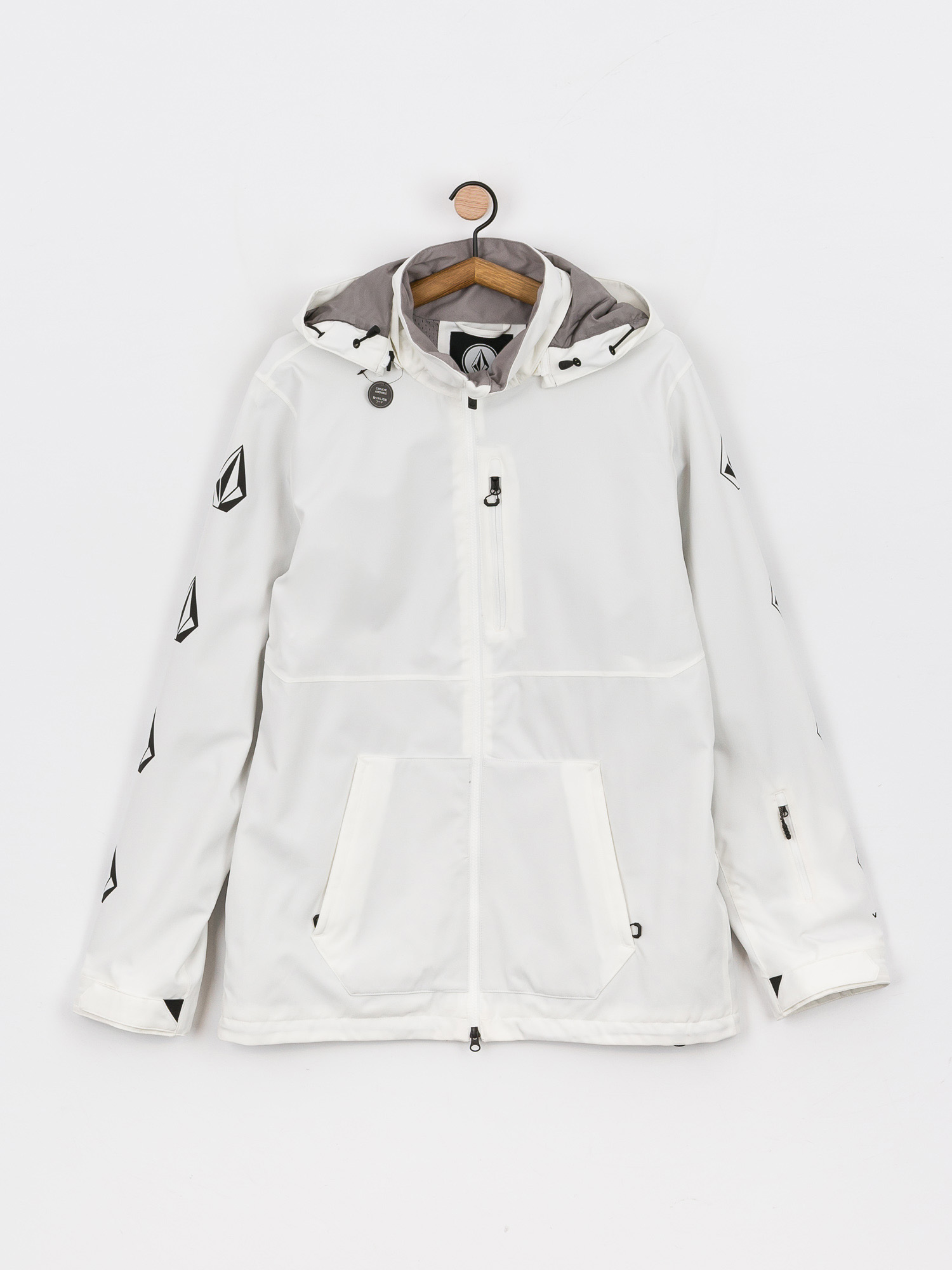 Męska Kurtka snowboardowa Volcom Deadly Stones (white)