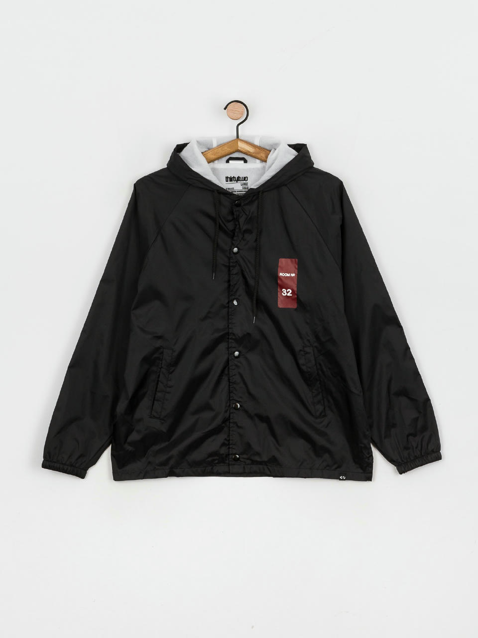 Kurtka ThirtyTwo Hr Hotel Hooded Windbreaker (black)