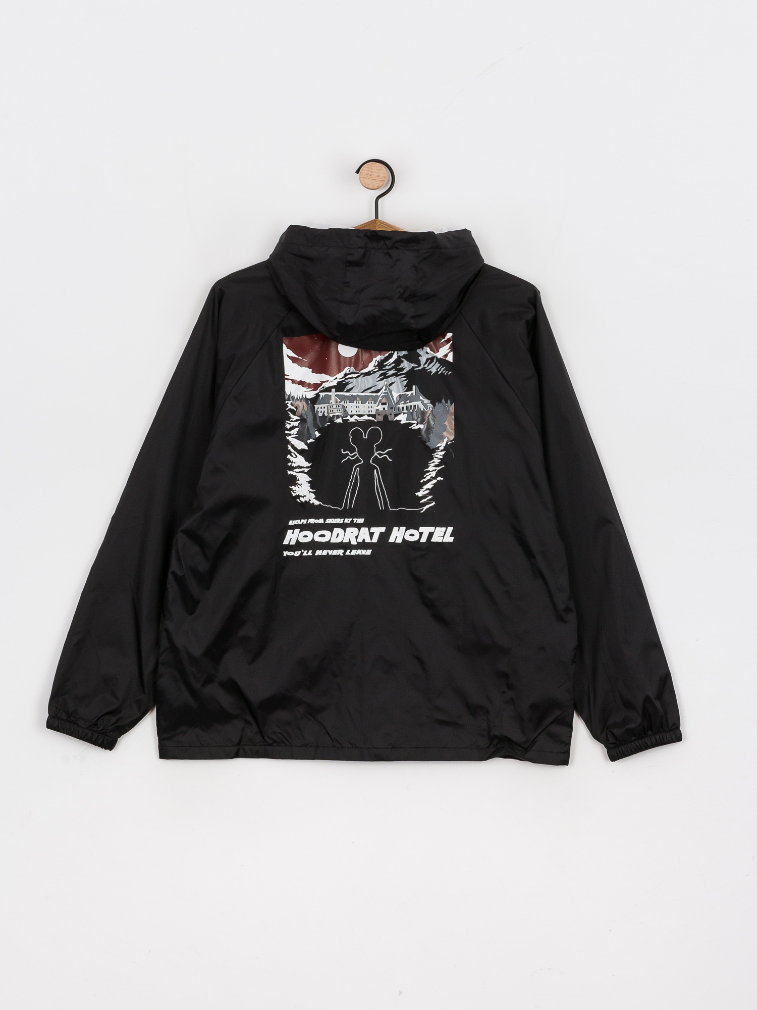 Kurtka ThirtyTwo Hr Hotel Hooded Windbreaker (black)