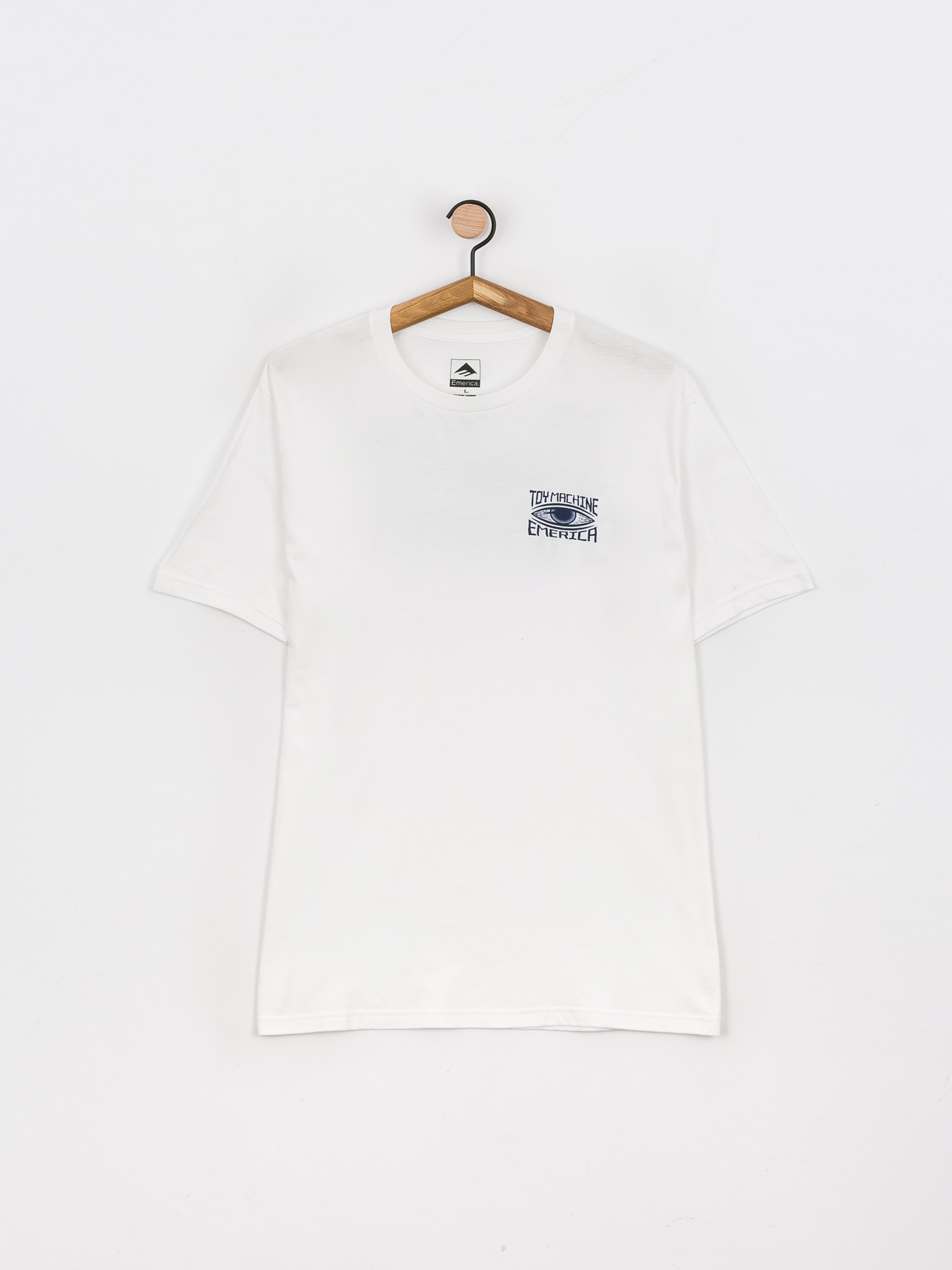 T-shirt Emerica X Toy Machine Eye (white)