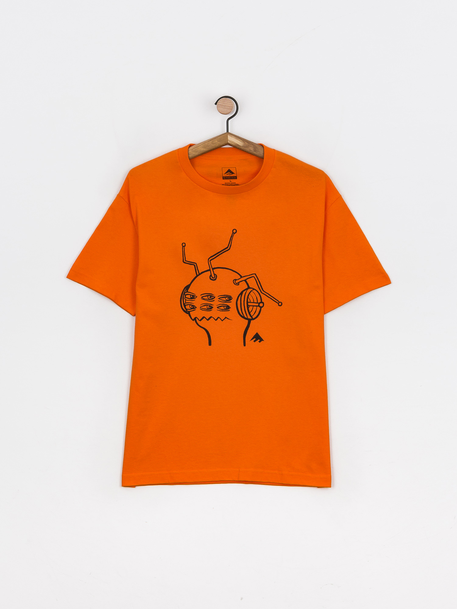 T-shirt Emerica X Toy Machine Antenna (orange)