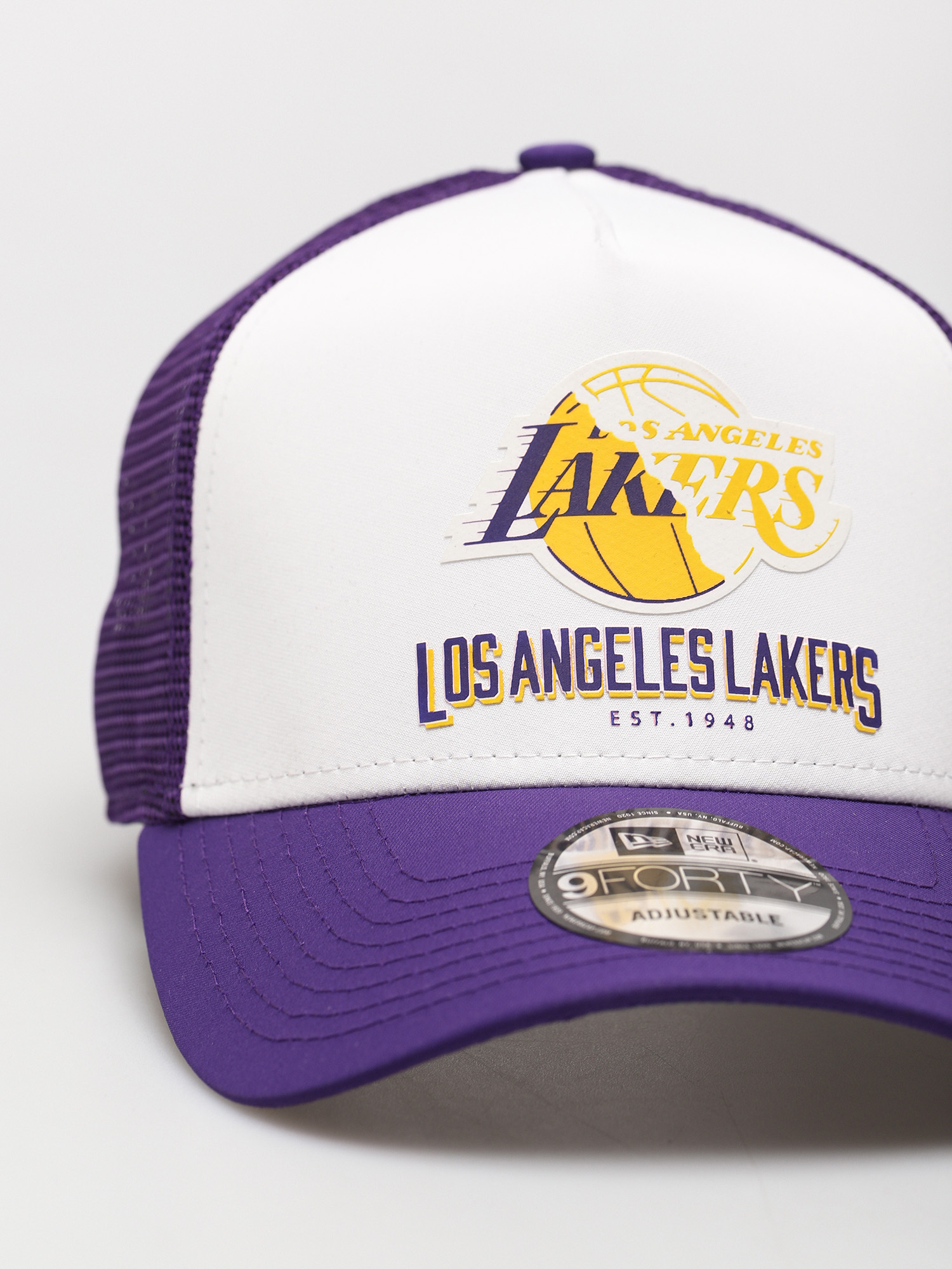 Czapka z daszkiem New Era Team Graphic Trucker Lakers (purple)