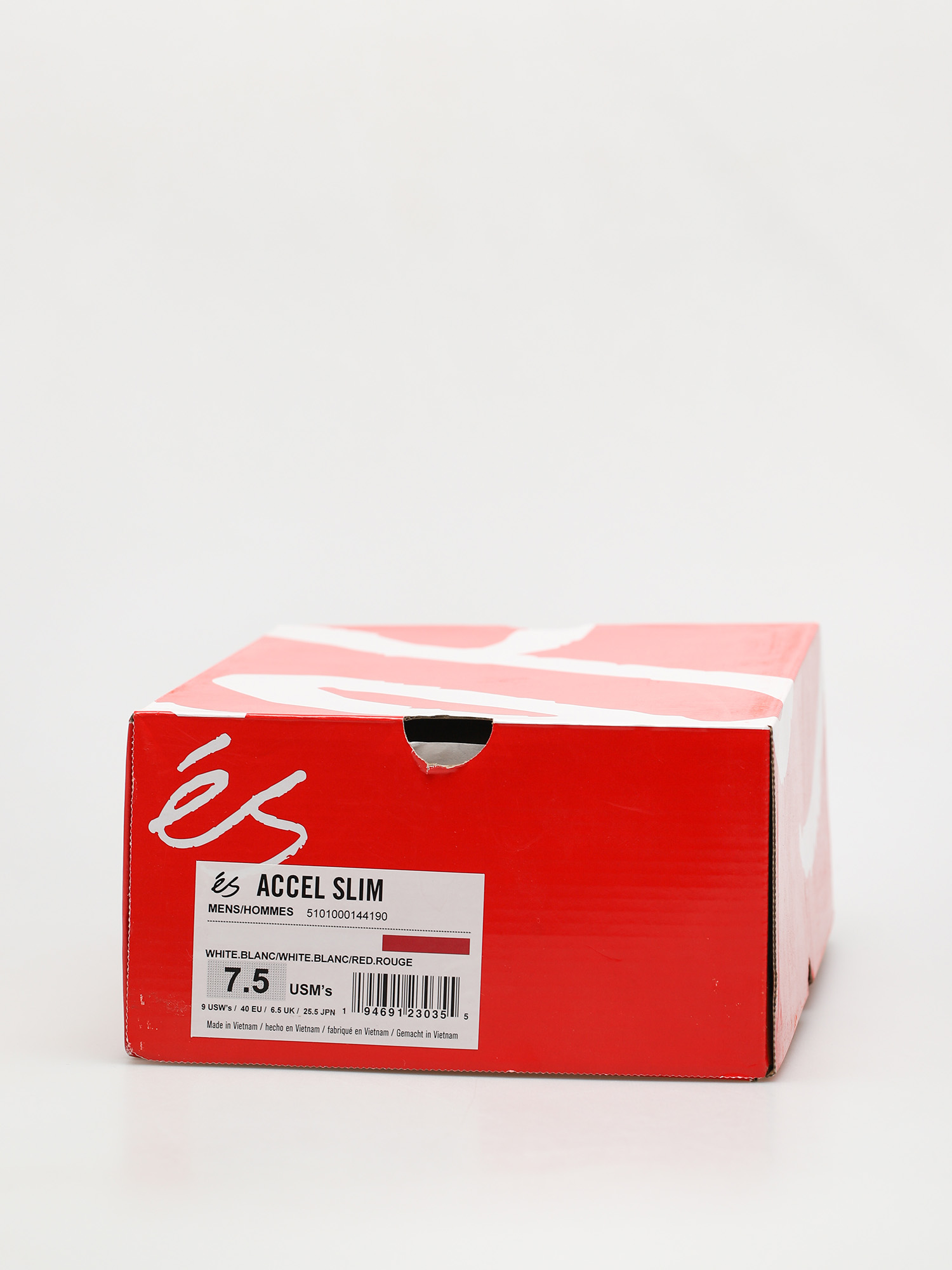 Buty eS Accel Slim (white/white/red)