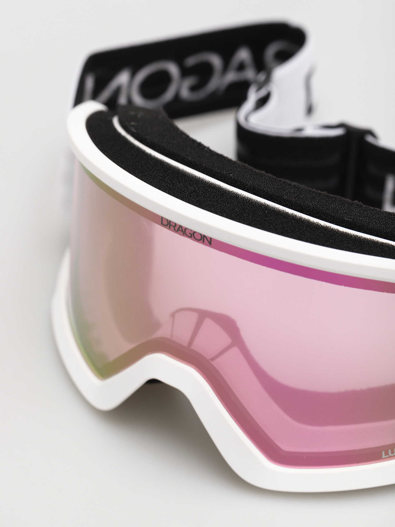 Gogle Dragon DX3 OTG (white/lumalens pink ion/lumalens amber)