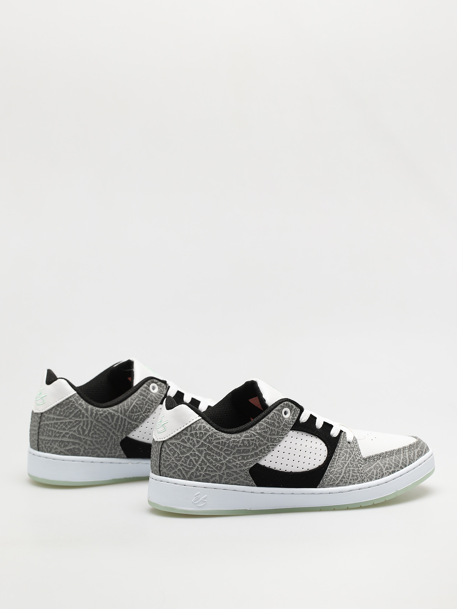 Buty eS Accel Slim (black/white/turquoise)