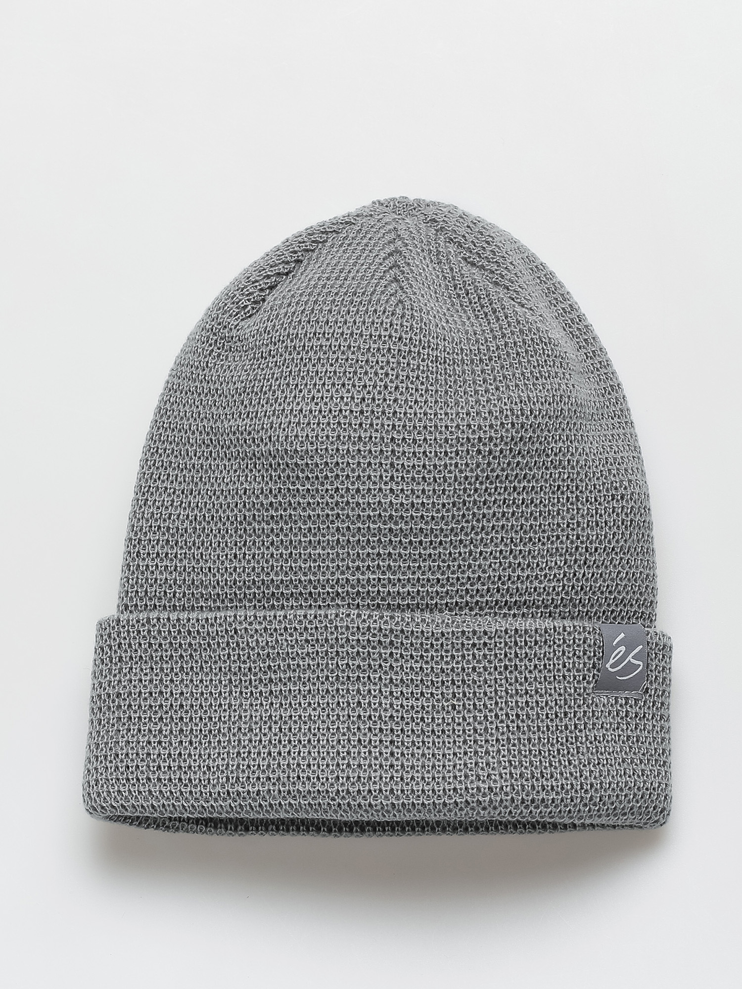 Czapka zimowa eS Es Script Waffle Knit (grey/heather)