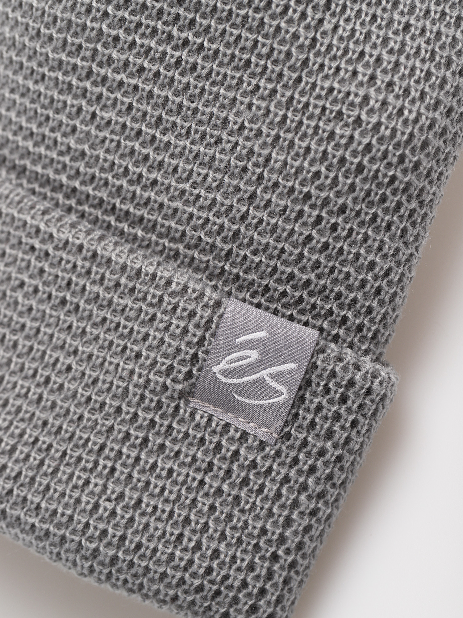 Czapka zimowa eS Es Script Waffle Knit (grey/heather)