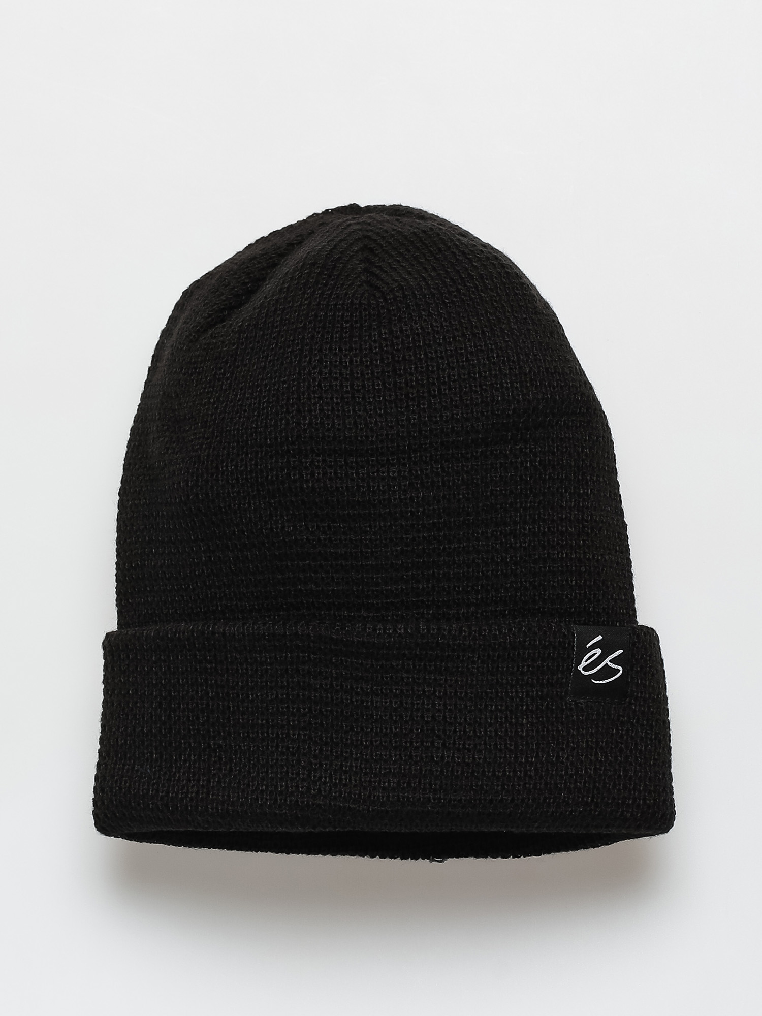 Czapka zimowa eS Es Script Waffle Knit (black)