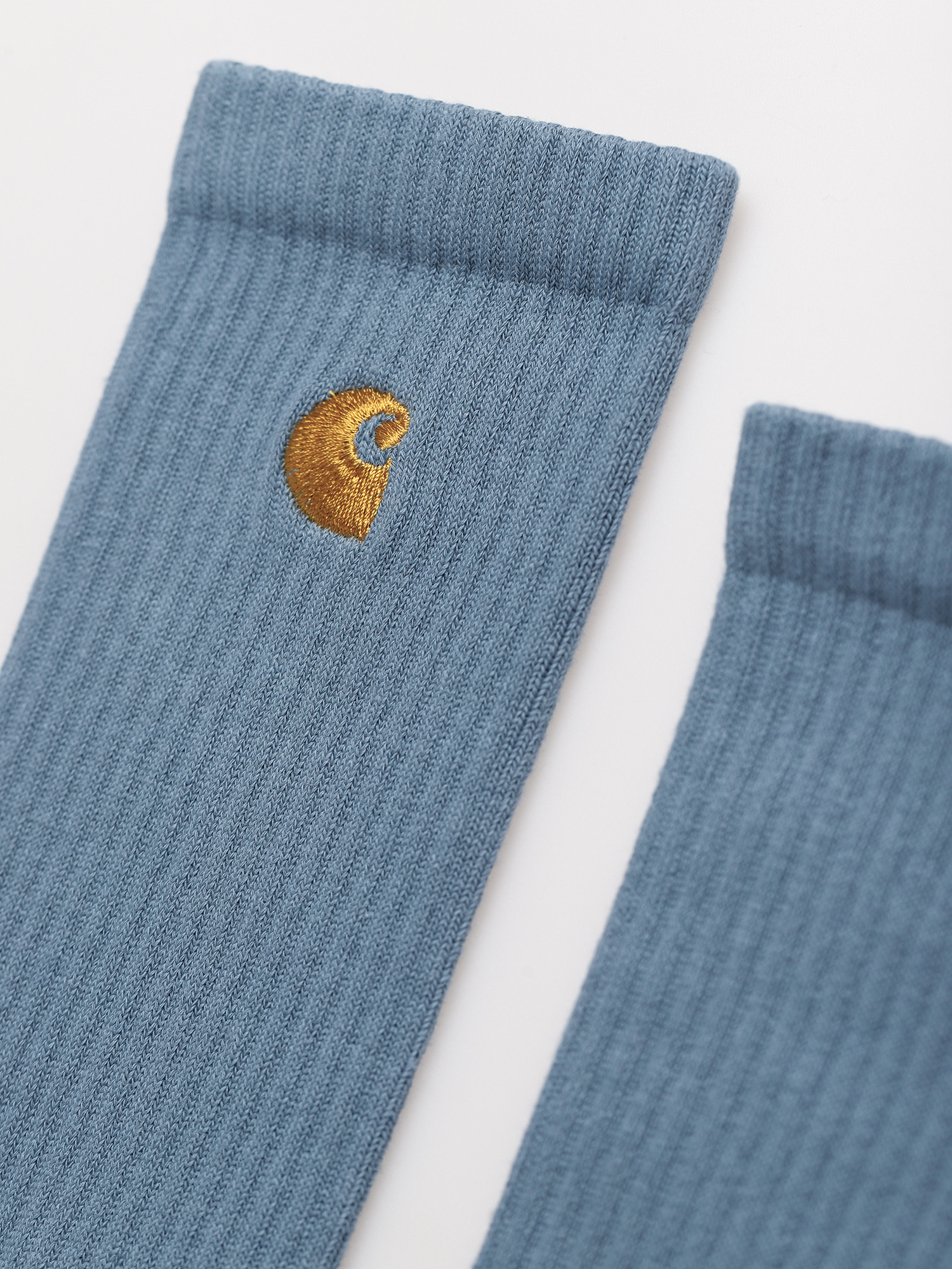 Skarpetki Carhartt WIP Chase (icy water/gold)
