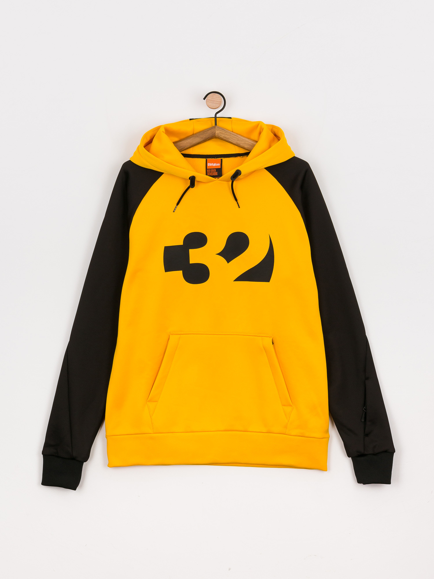 Bluza z kapturem ThirtyTwo Franchise Tech HD (mustard)