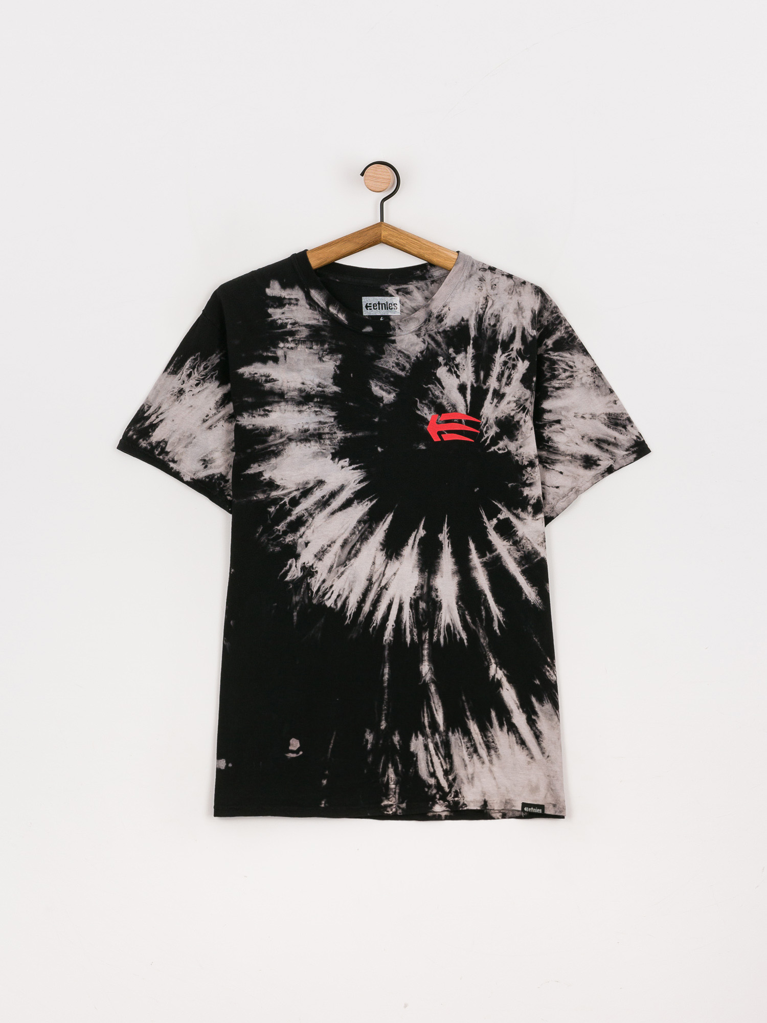 T-shirt Etnies Joslin Wash (black/tan)