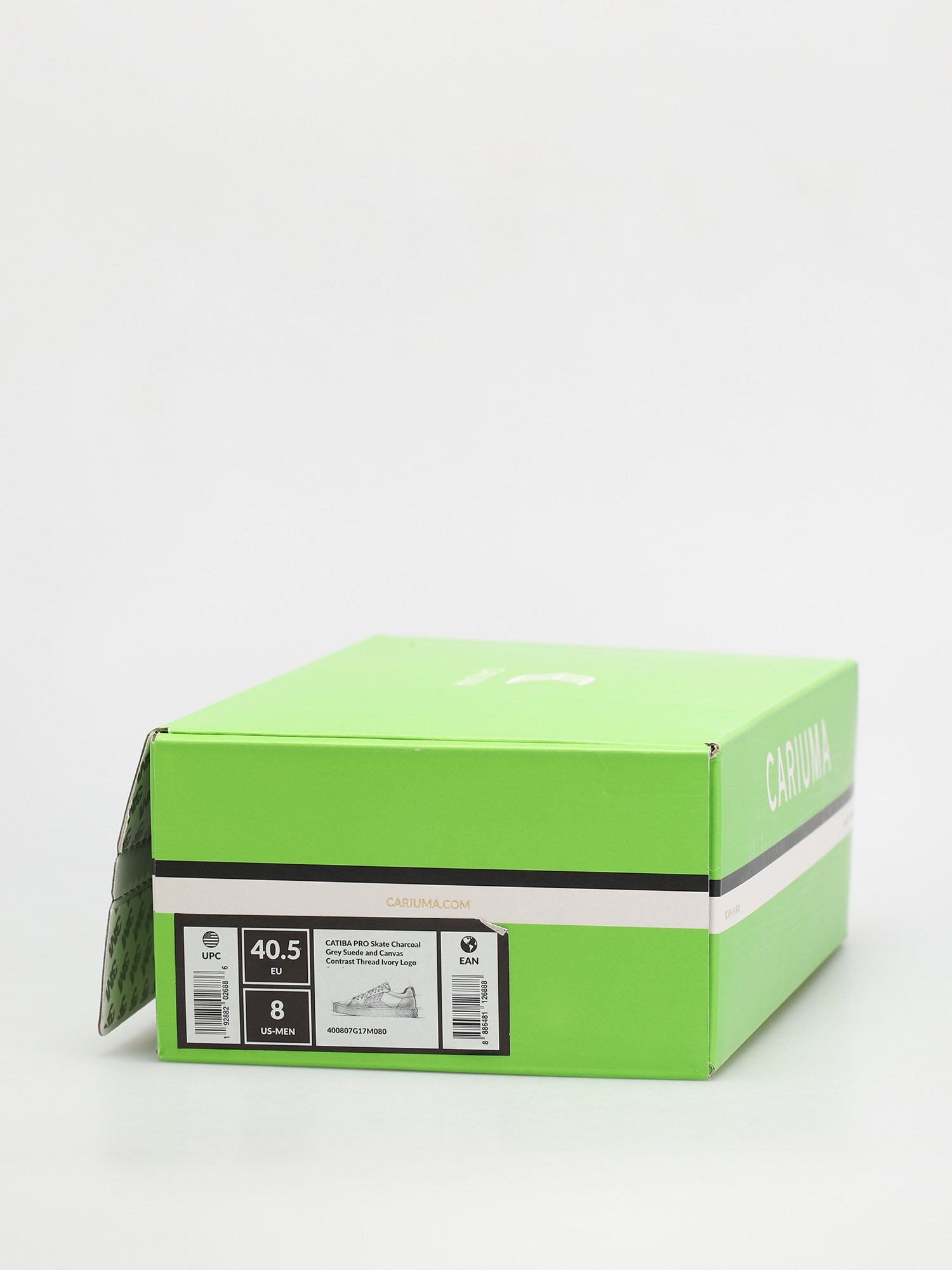 Buty Cariuma Catiba Pro (charcoal grey/contrast thread ivory logo)