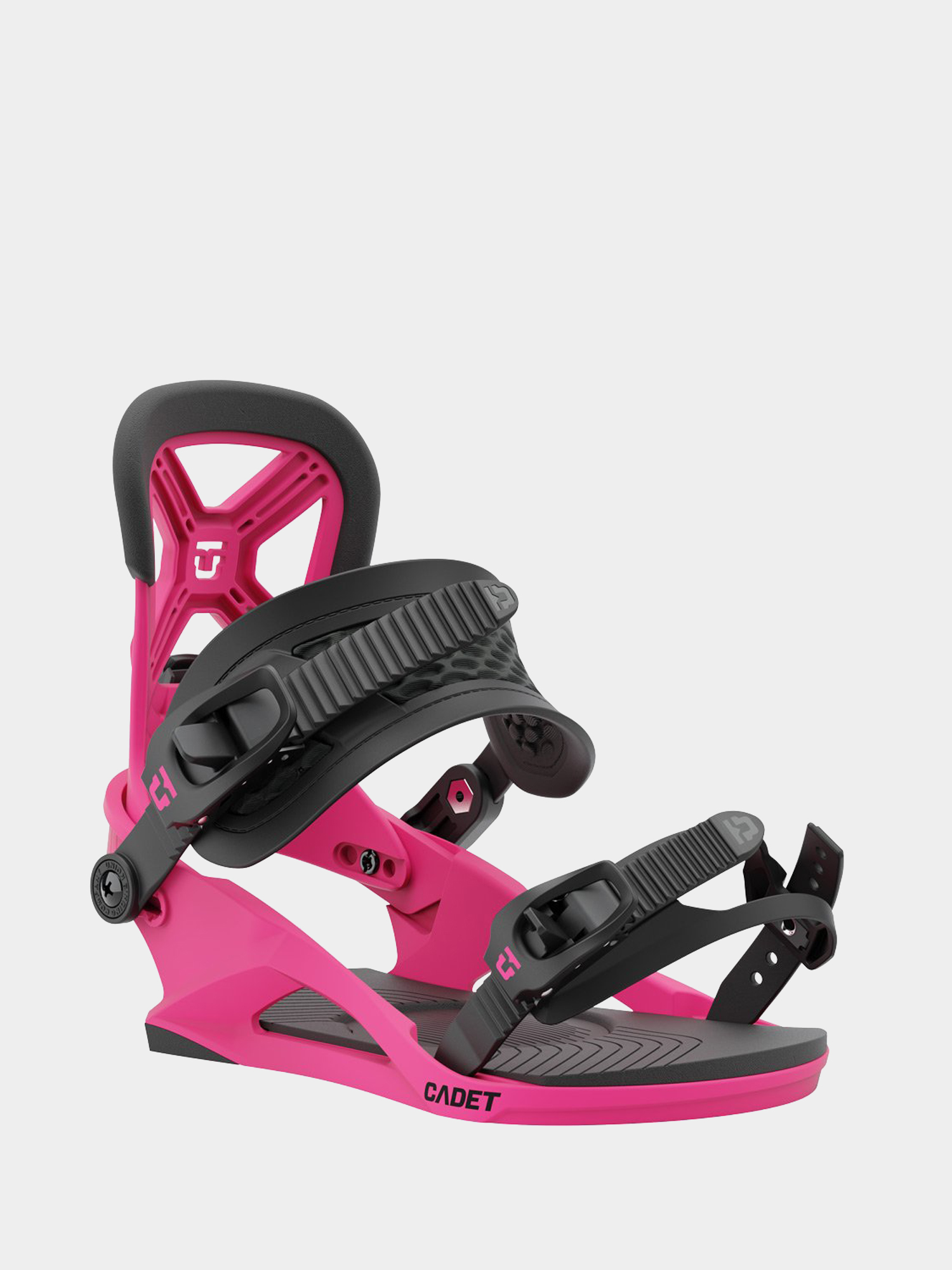 Wiązania snowboardowe Union Cadet JR (hot pink)