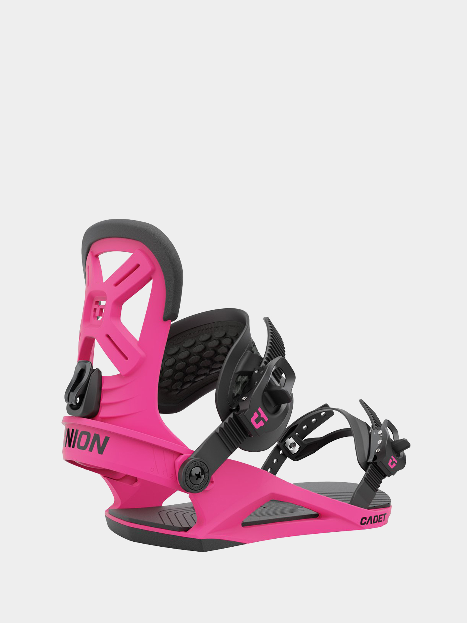 Wiązania snowboardowe Union Cadet JR (hot pink)
