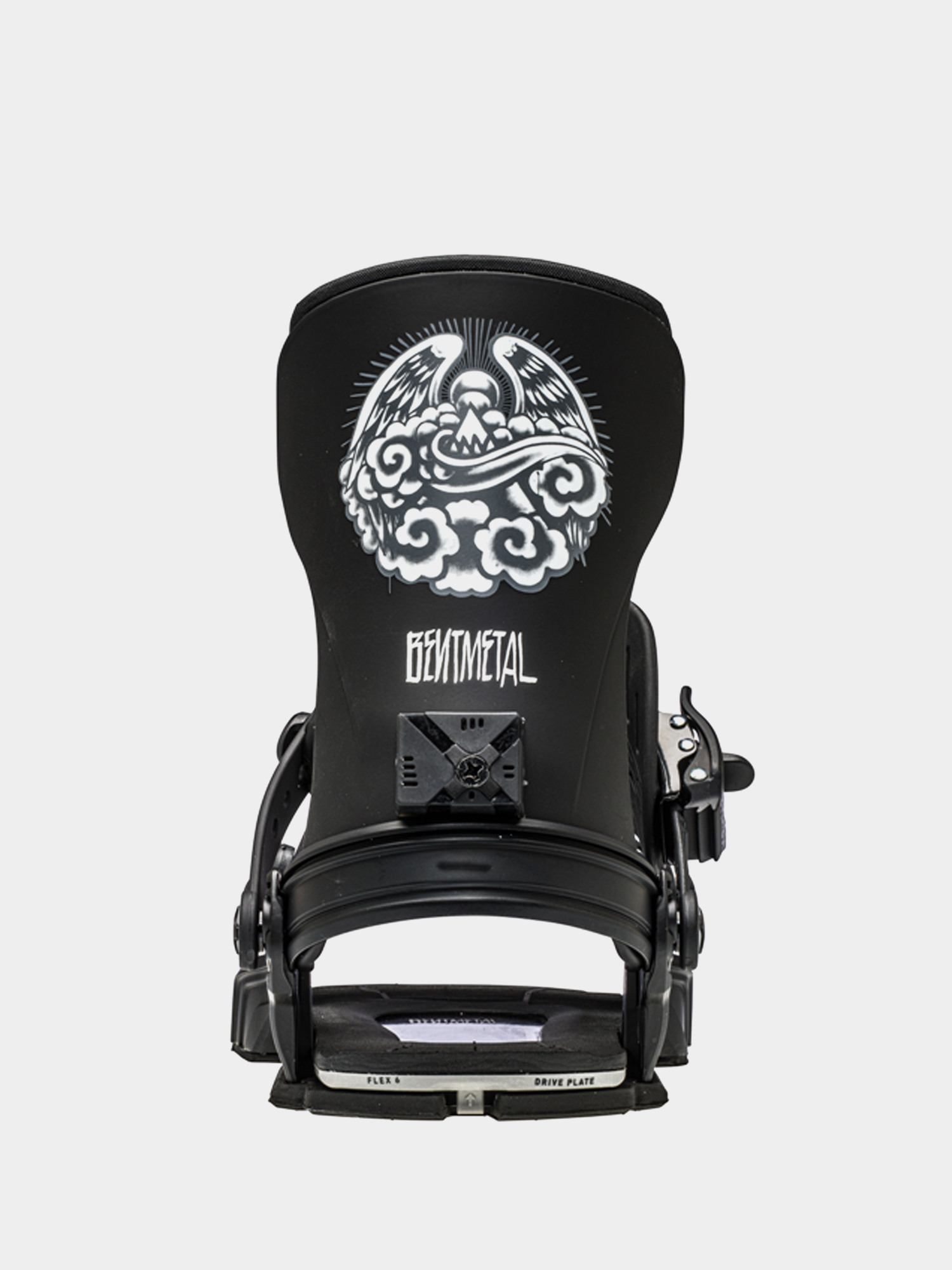 Męskie Wiązania snowboardowe Bent Metal Transfer (black)