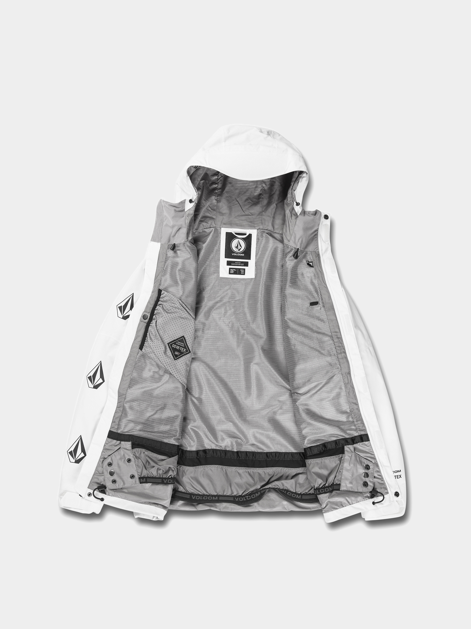 Męska Kurtka snowboardowa Volcom L Gore Tex (white)