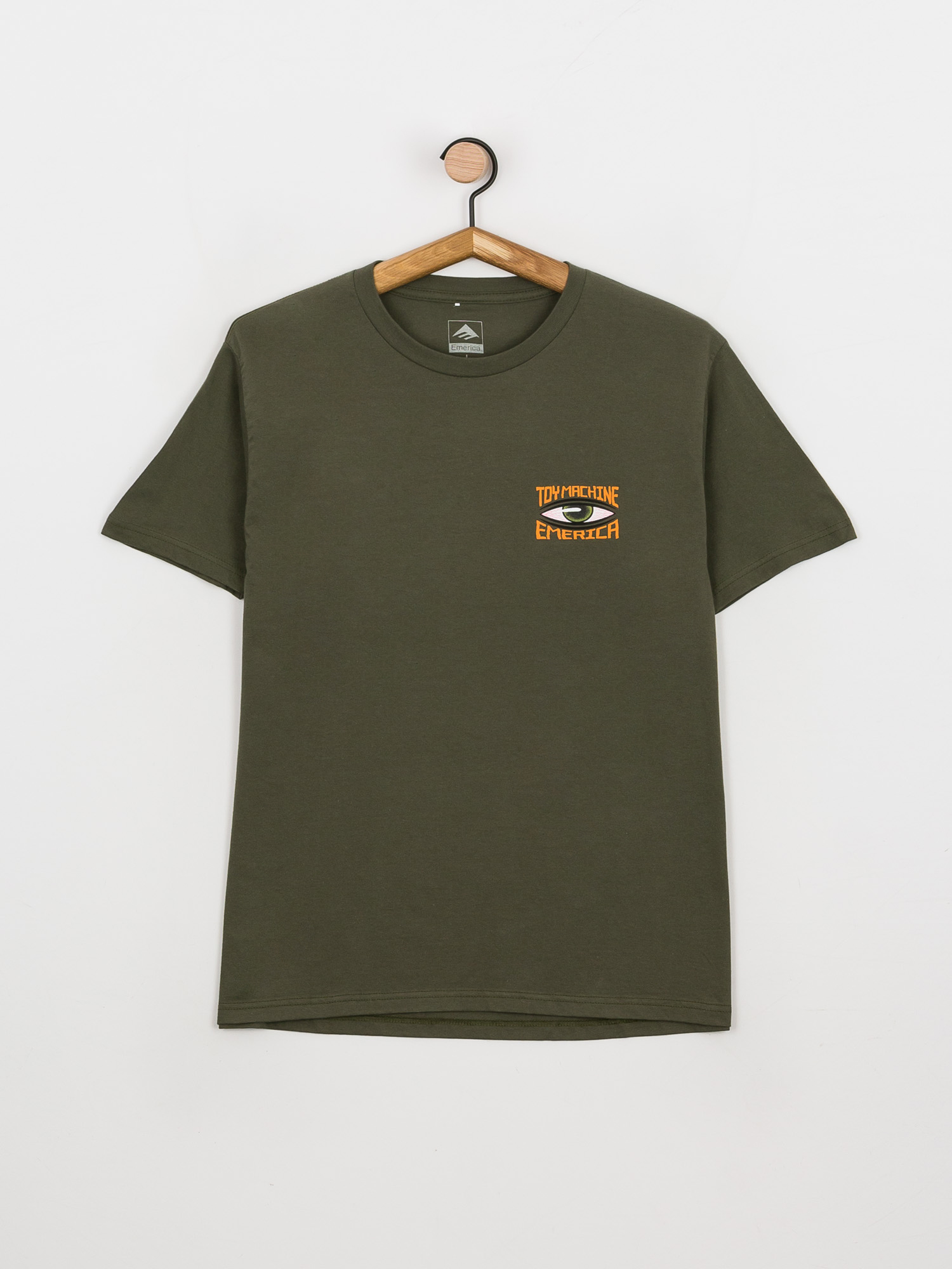 T-shirt Emerica X Toy Machine Eye (olive)