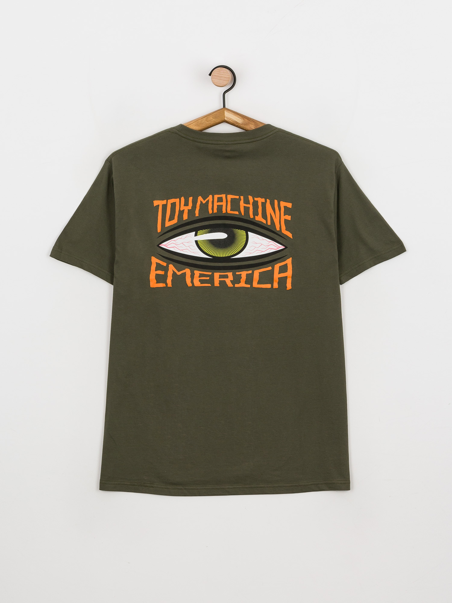 T-shirt Emerica X Toy Machine Eye (olive)