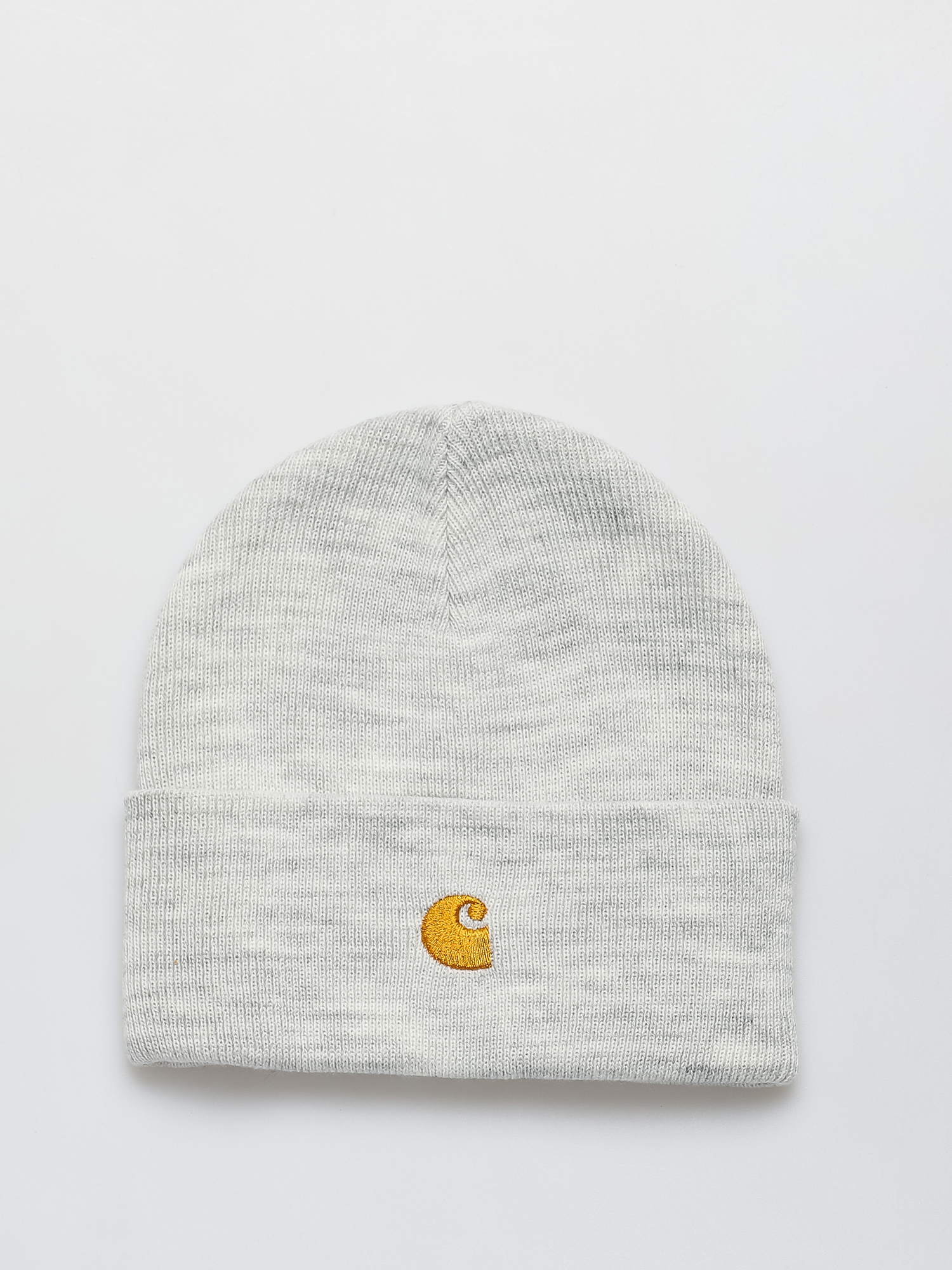 Czapka zimowa Carhartt WIP Chase (ash heather/gold)