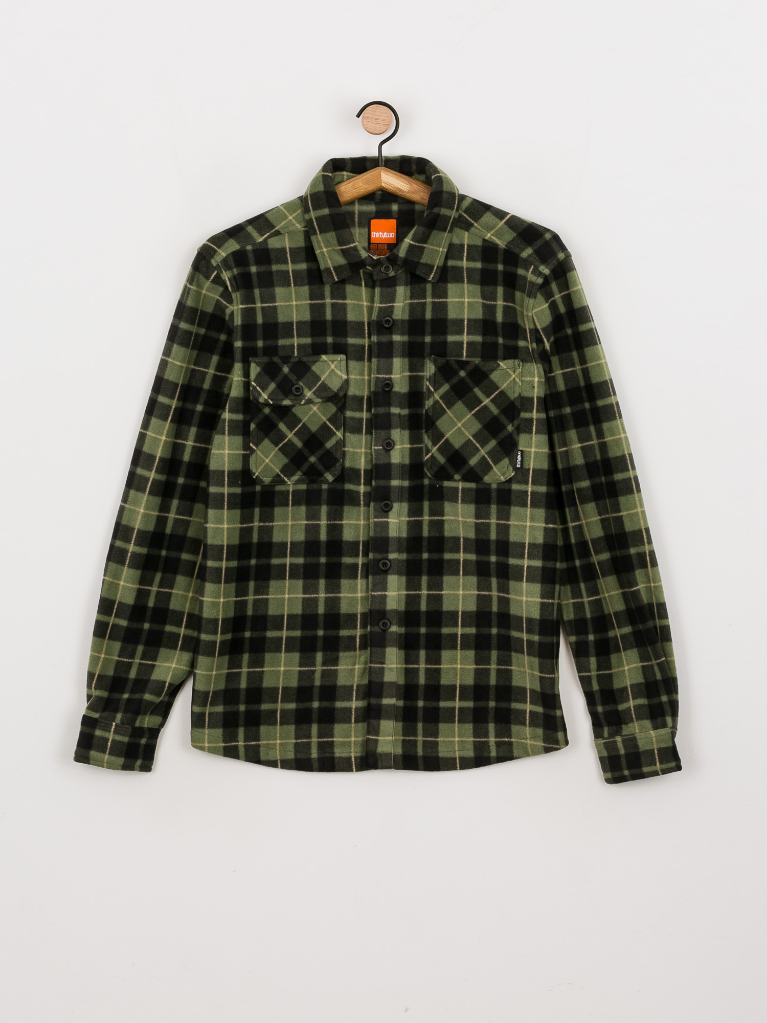 Męska Koszula ThirtyTwo Rest Stop Shirt (military)