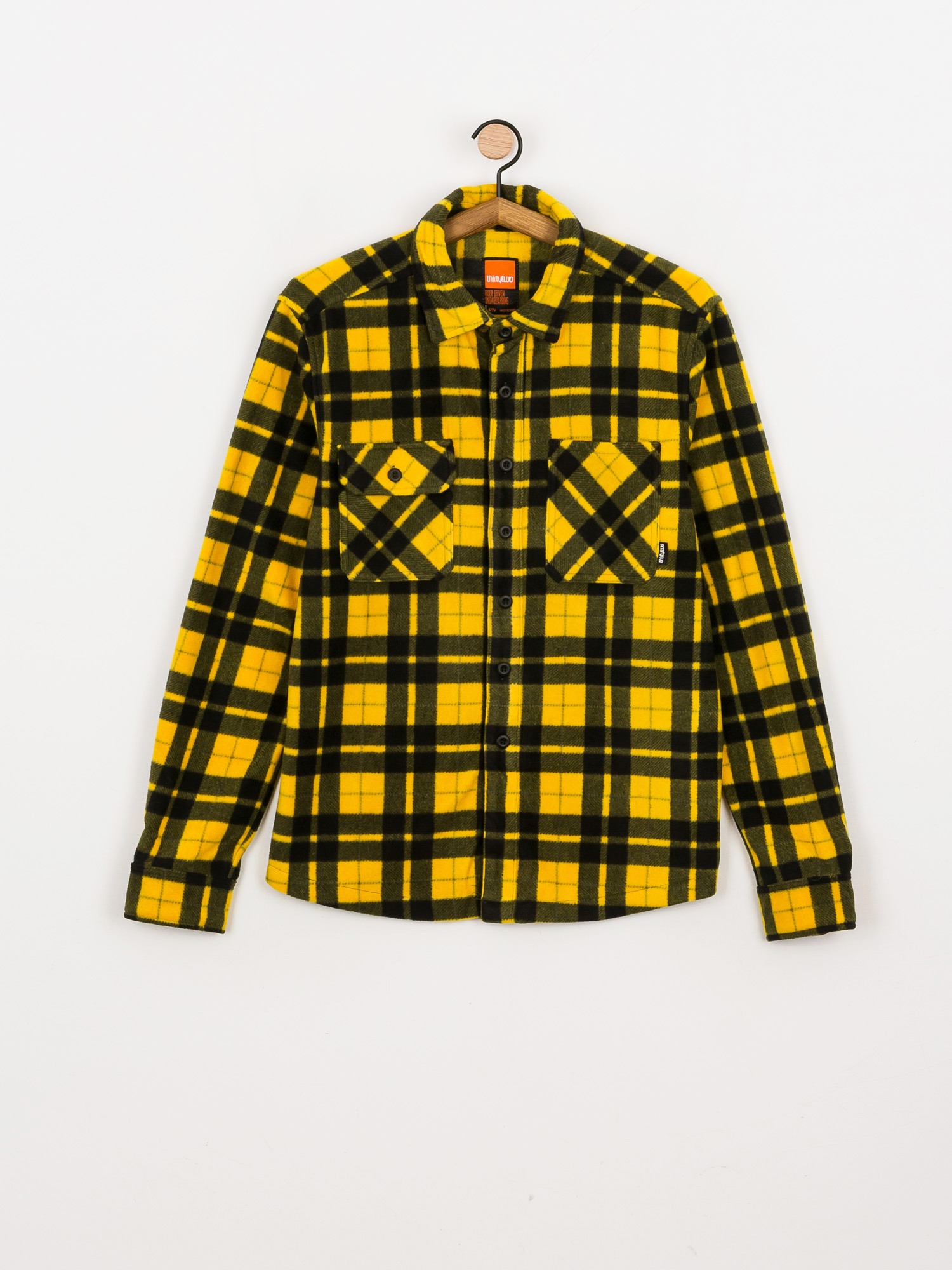 Męska Koszula ThirtyTwo Rest Stop Shirt (mustard)