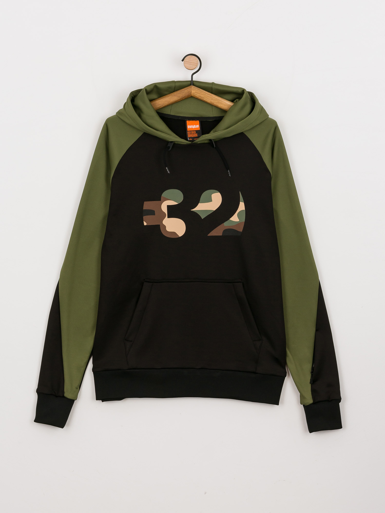 Bluza z kapturem ThirtyTwo Franchise Tech HD (black/camo)