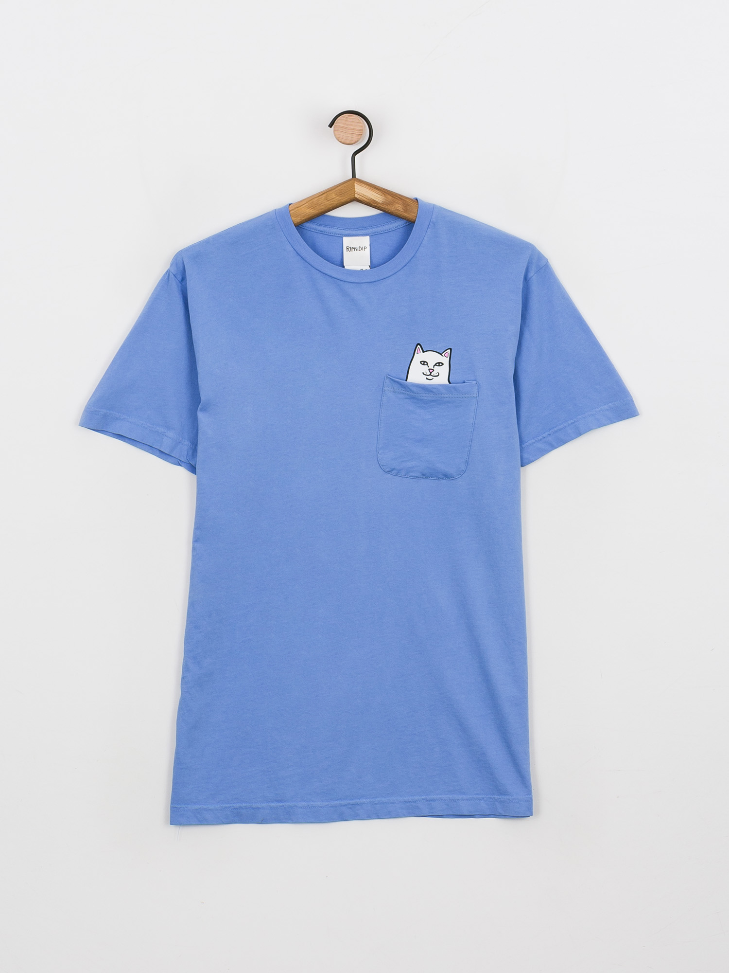T-shirt RipNDip Lord Nermal Pocket (cornflower)