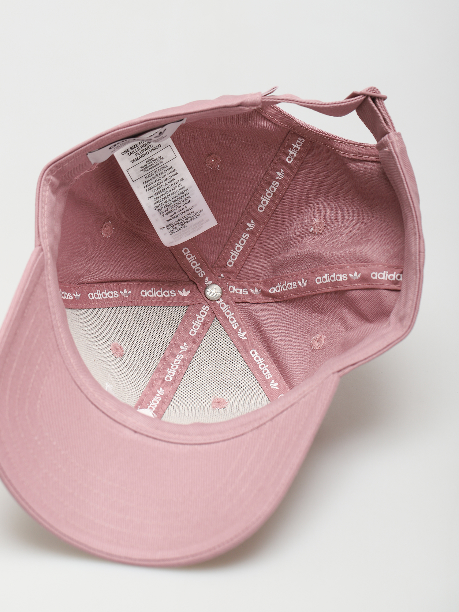 Czapka z daszkiem adidas Originals Baseb Class Tre (magic mauve)