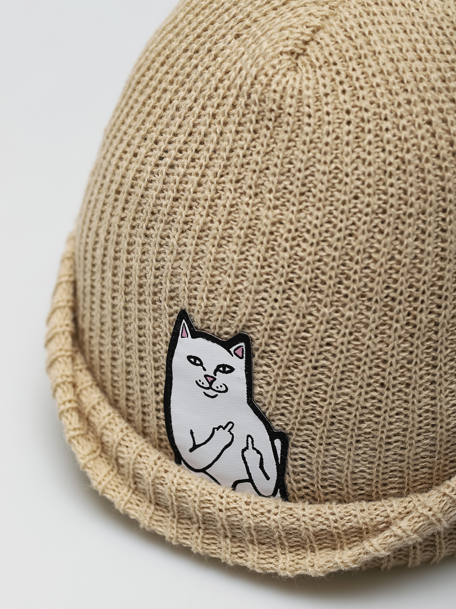 Czapka zimowa RipNDip Lord Nermal (cream)