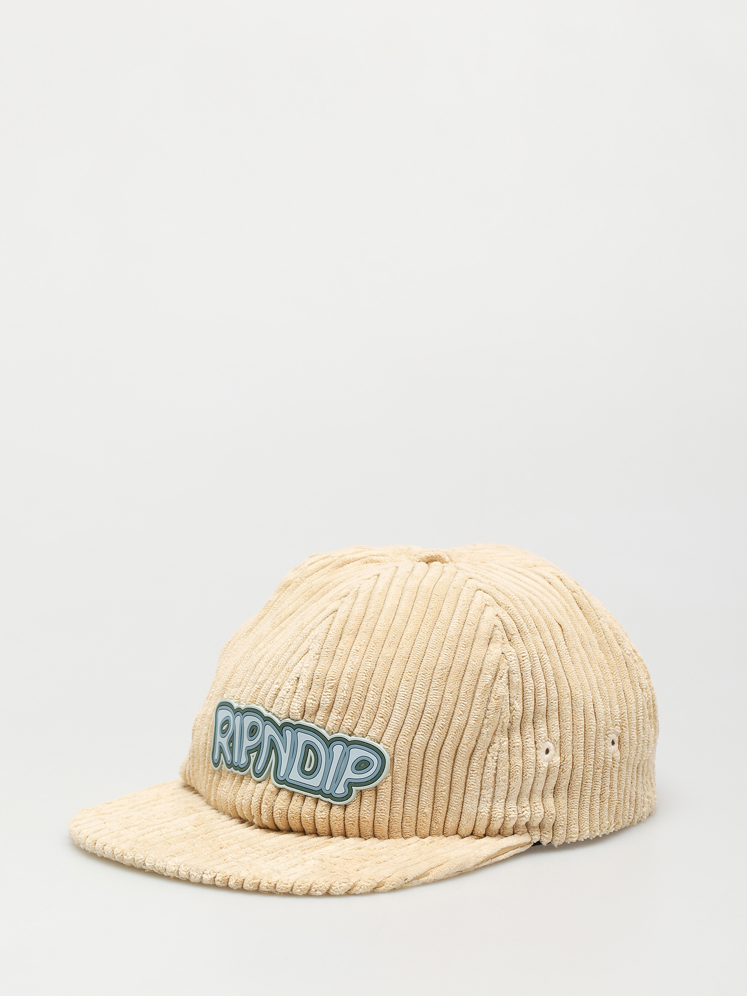 Czapka z daszkiem RipNDip Intertwined 6 Panel Corduroy (khaki)