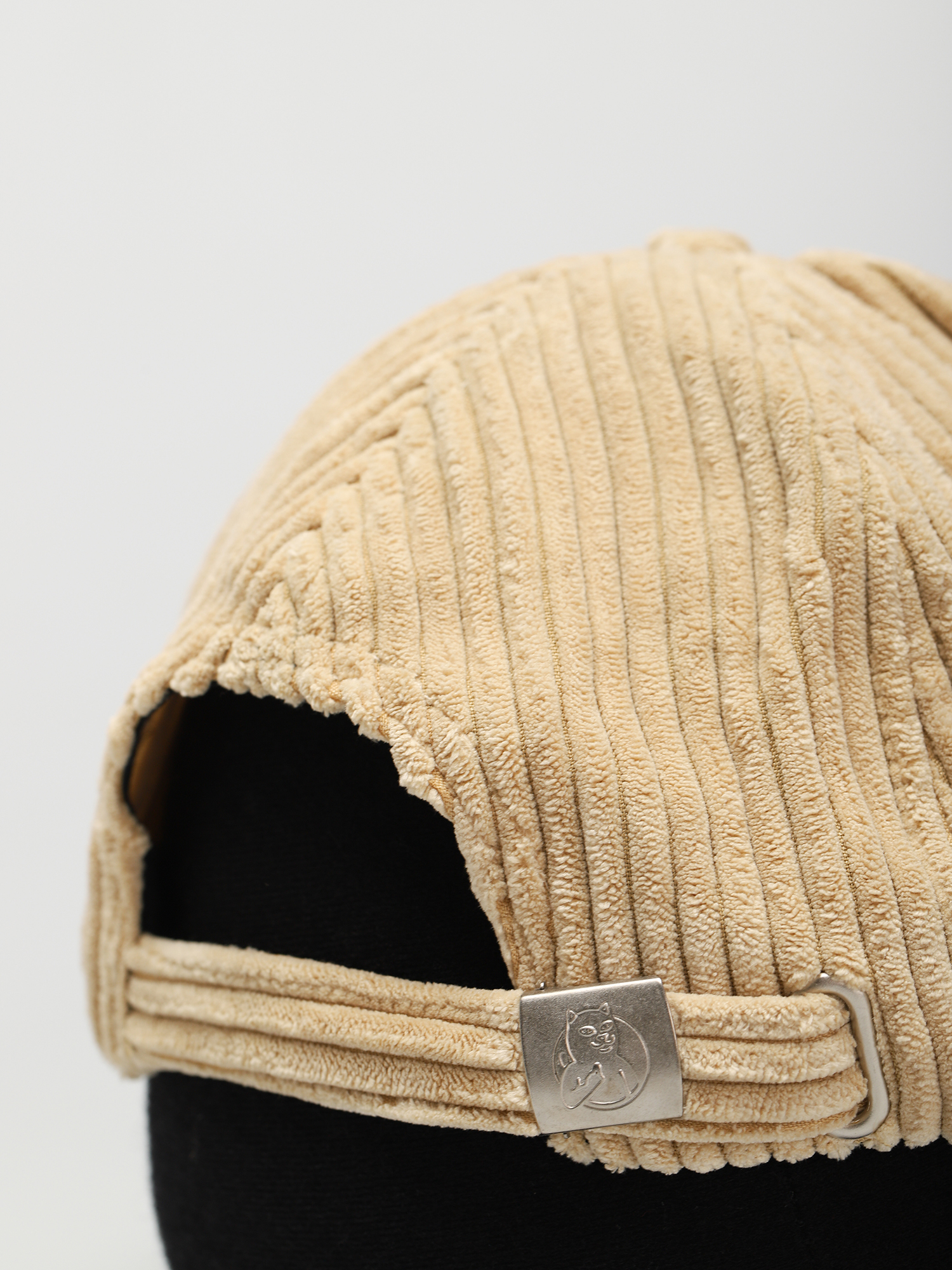 Czapka z daszkiem RipNDip Intertwined 6 Panel Corduroy (khaki)