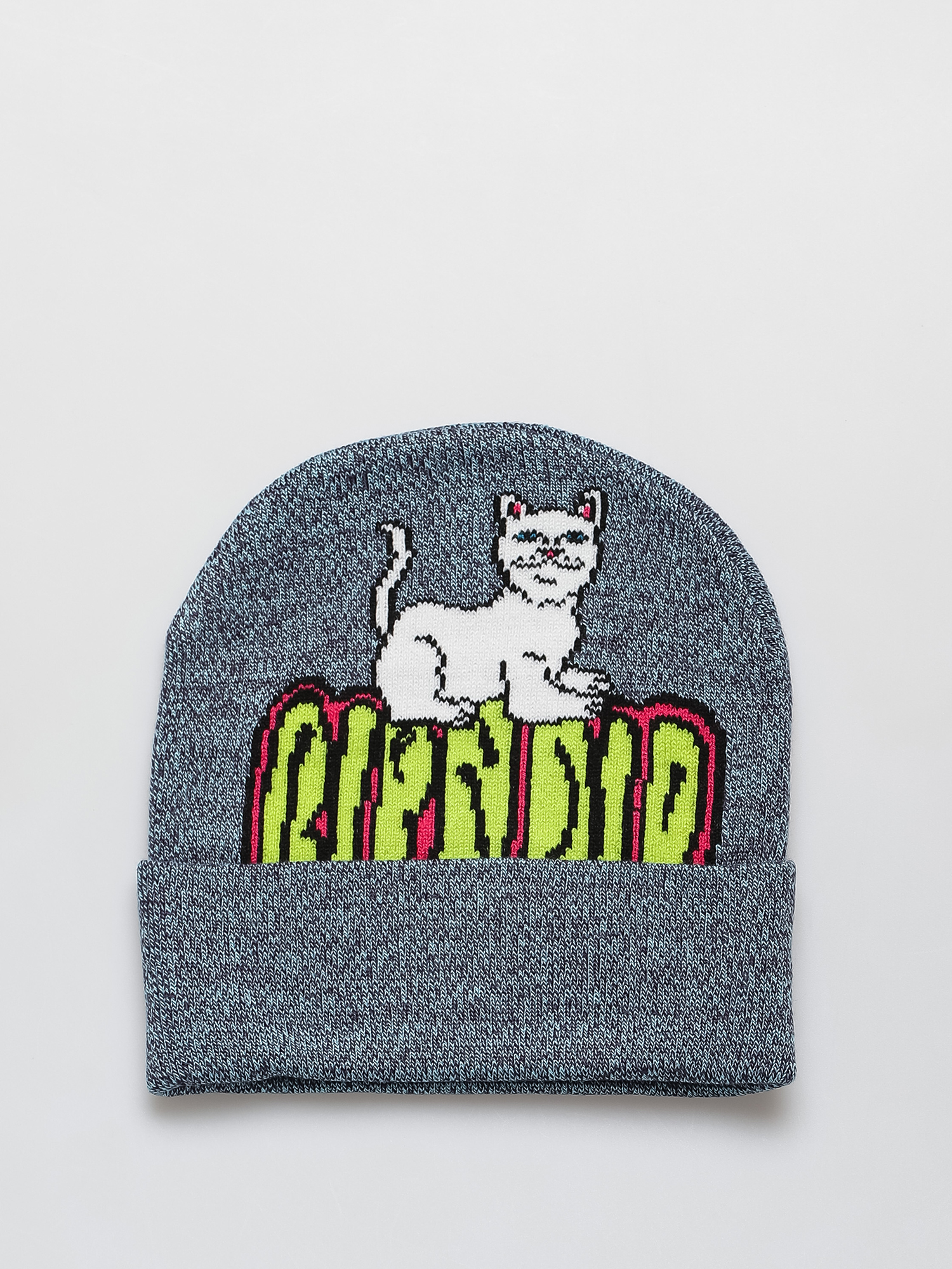 Czapka zimowa RipNDip Psychedelic (purple lightning wash)