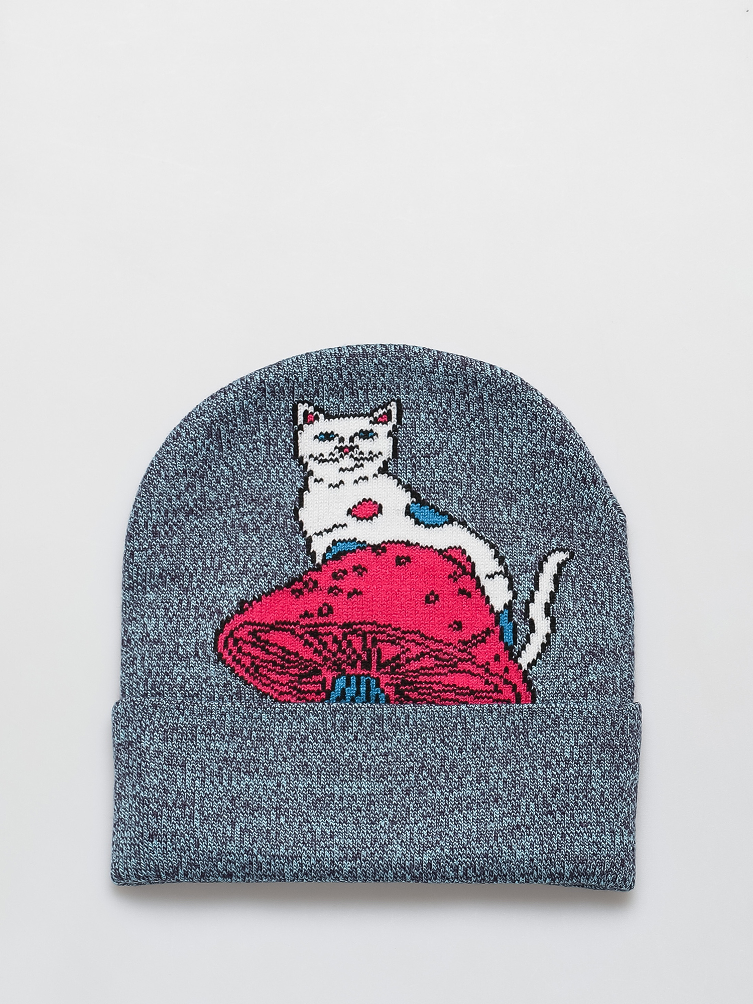 Czapka zimowa RipNDip Psychedelic (purple lightning wash)