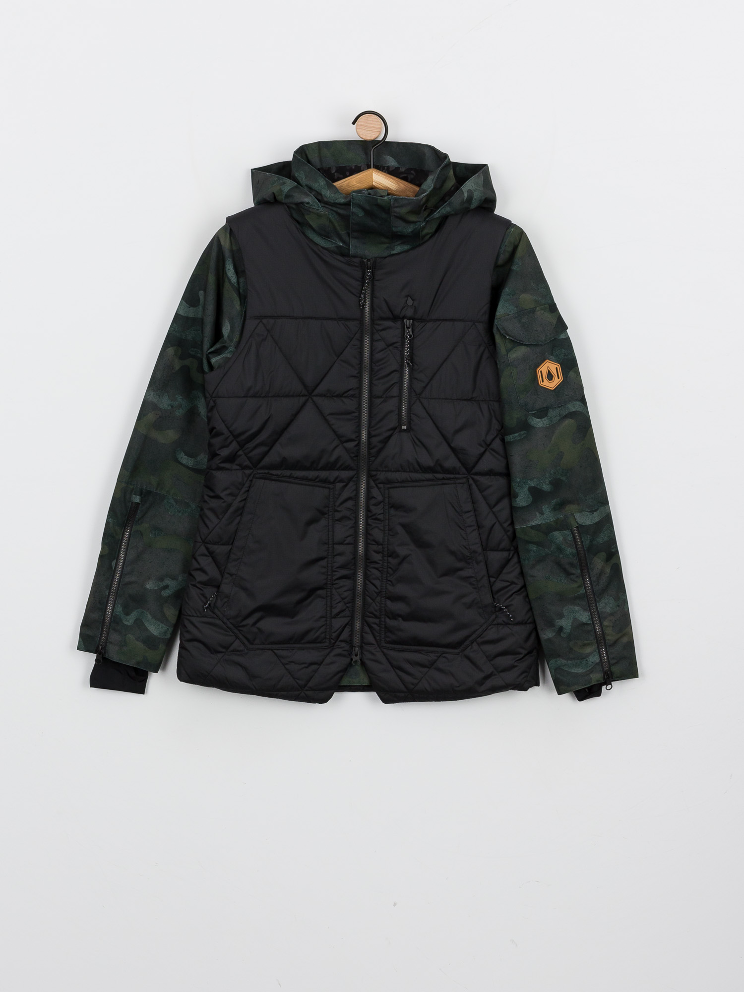 Damska Kurtka snowboardowa Volcom Vault 4 In 1 (covert green)