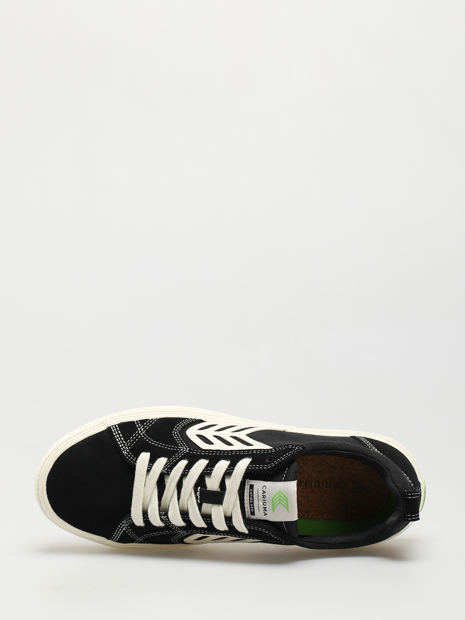 Buty Cariuma Catiba Pro (black/contrast thread ivory logo)