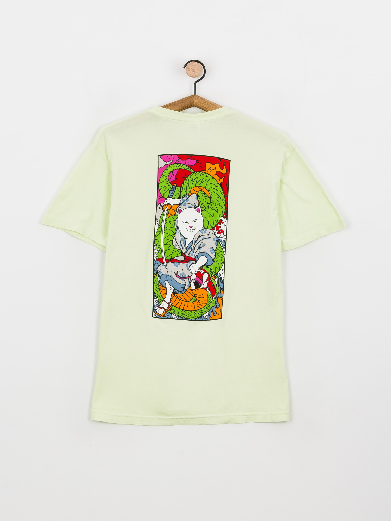 T-shirt RipNDip Nermurari Warrior (light lime)