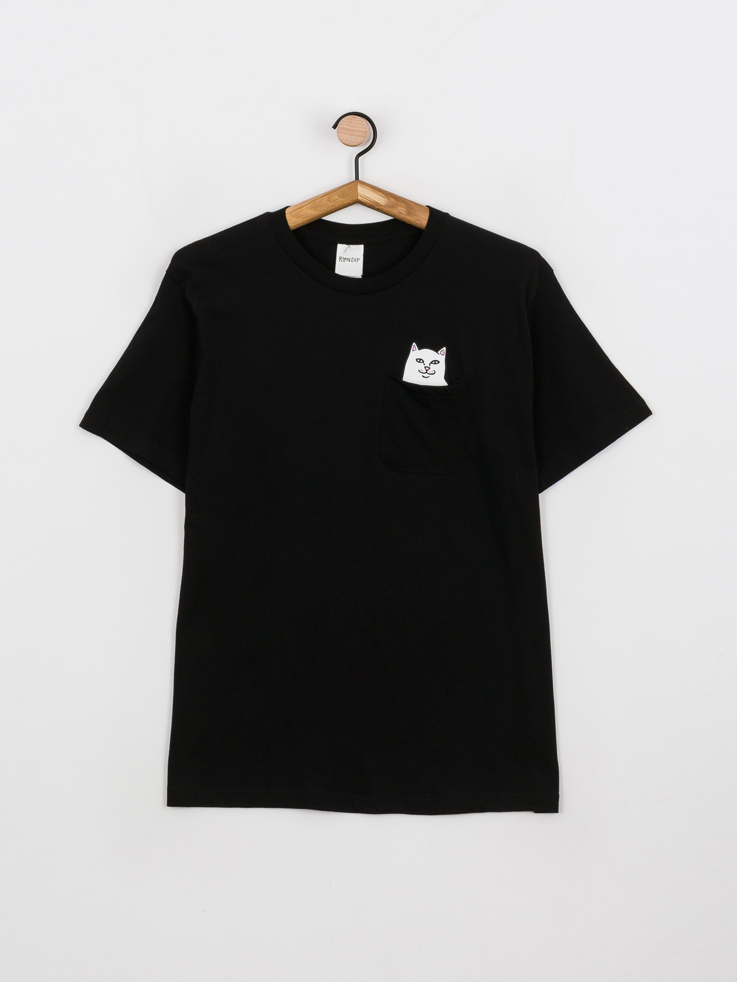 T-shirt RipNDip Lord Nermal Pocket (black)