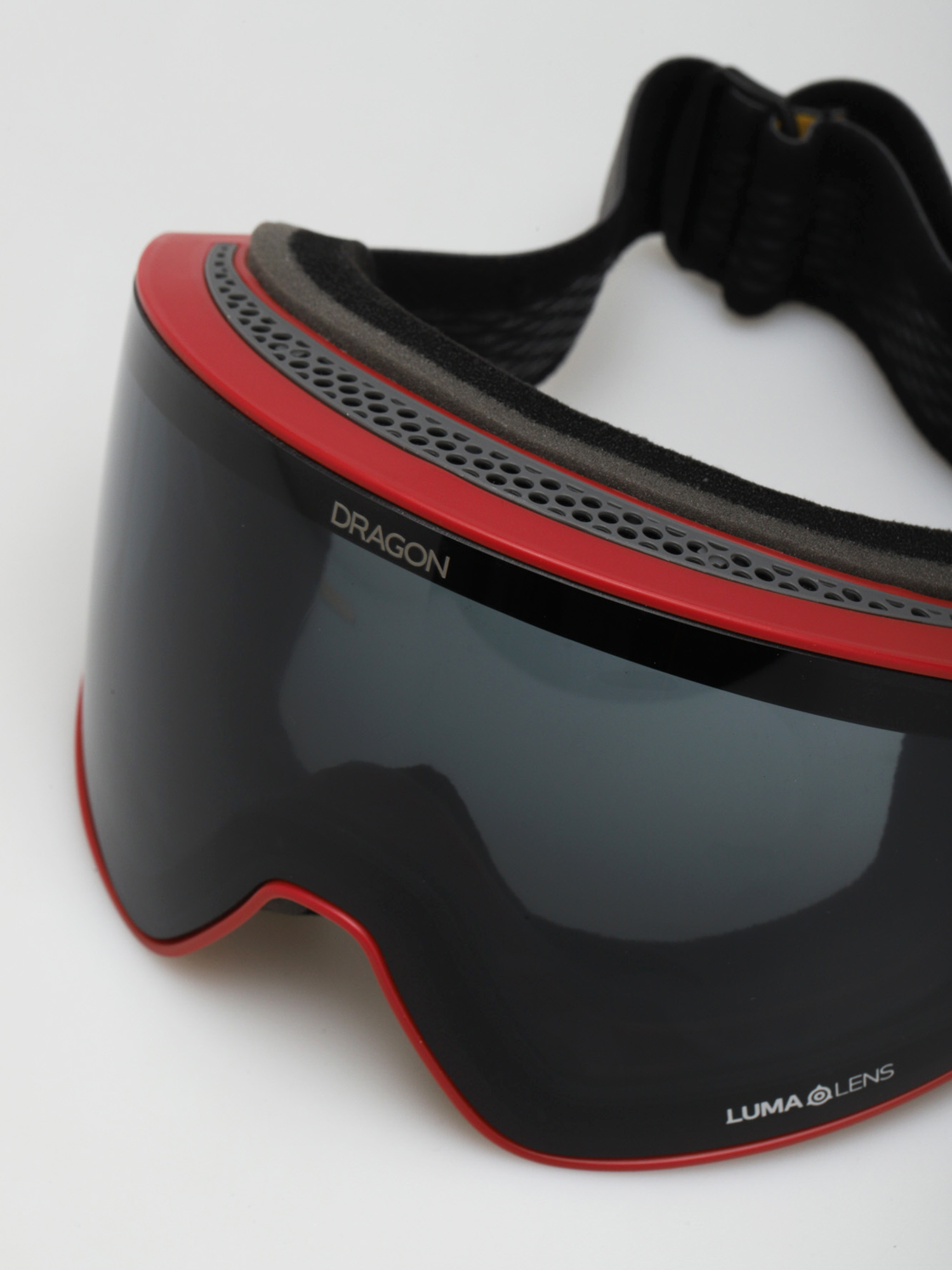 Gogle Dragon PXV2 (block red/lumalens dark smoke/lumalens rose)