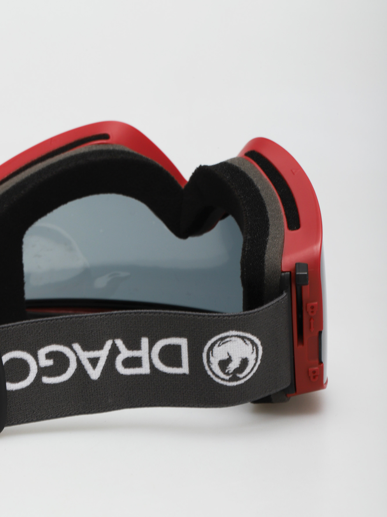 Gogle Dragon PXV2 (block red/lumalens dark smoke/lumalens rose)