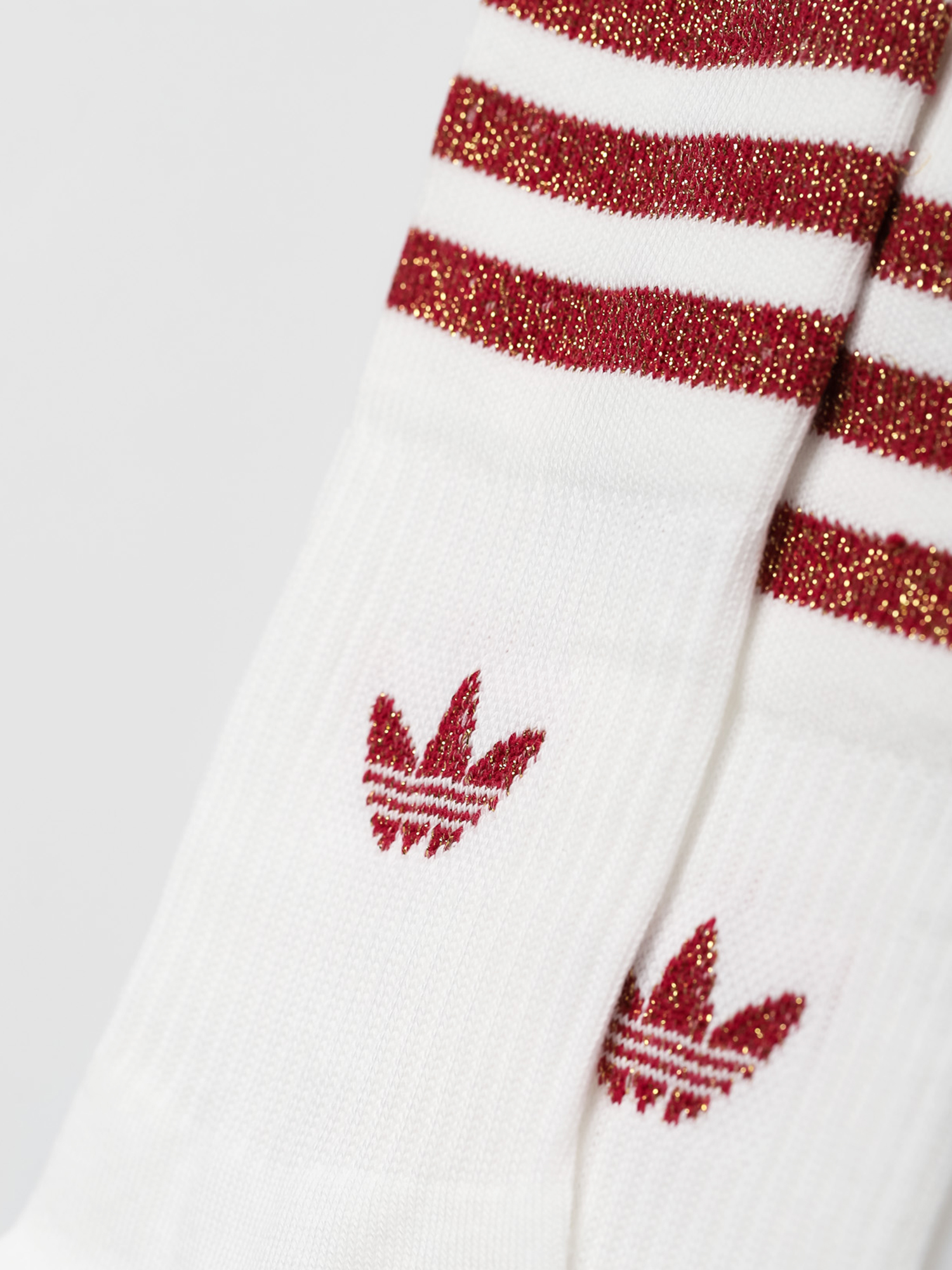 Skarpetki adidas Originals Mid Cut Glt Wmn (white/cragol/legbur)