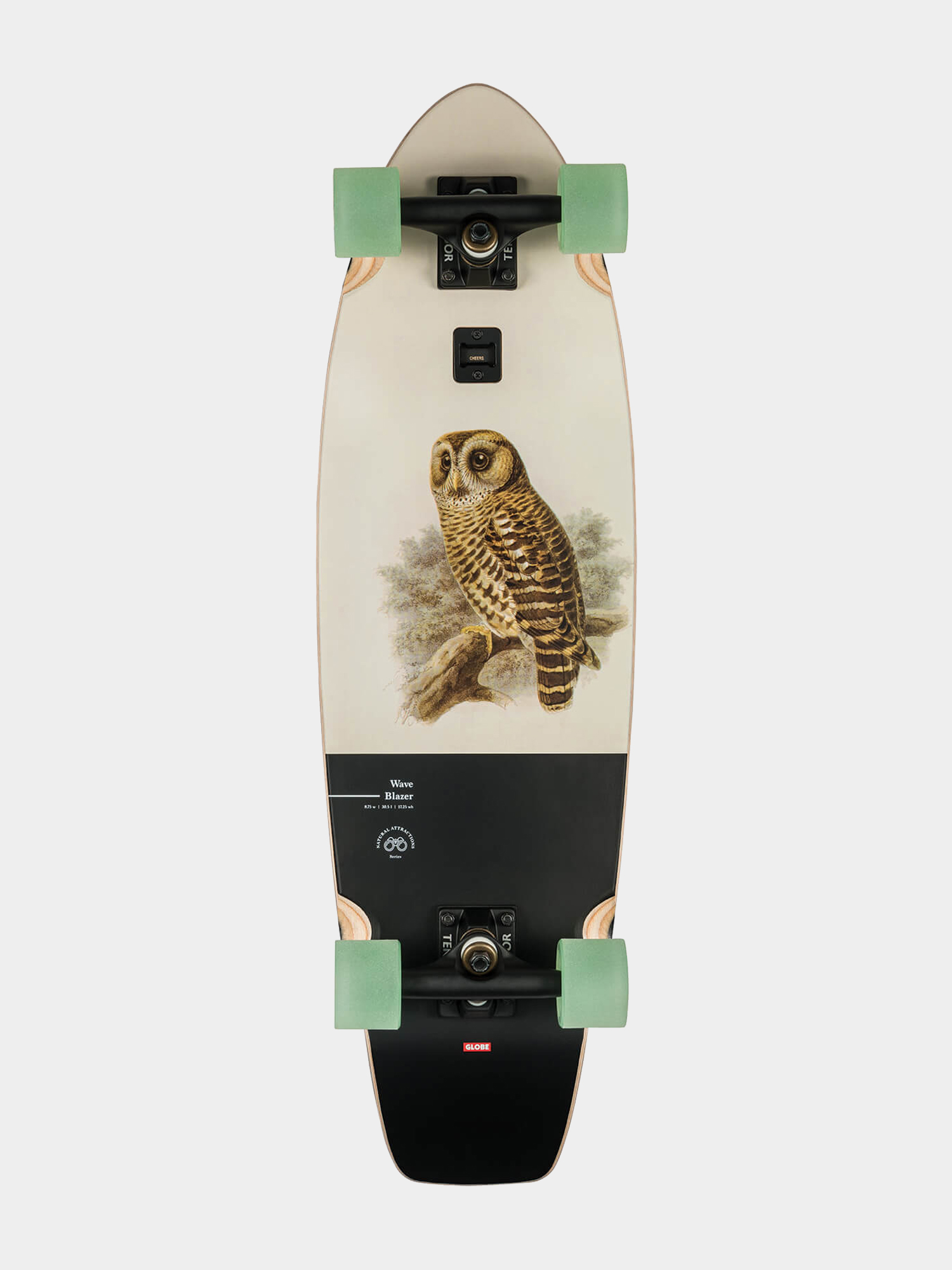 Deskorolka cruiser Globe Wave Blazer (hoot owl)
