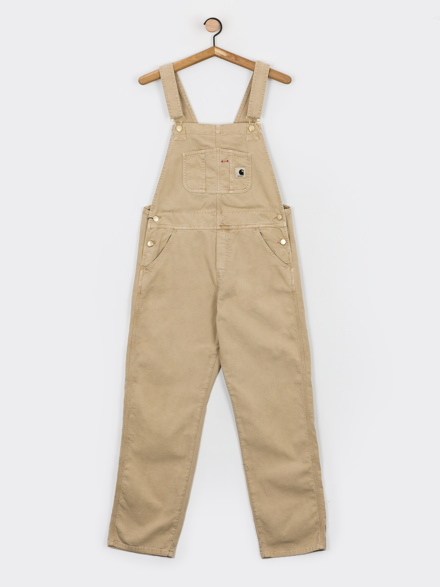 Spodnie Carhartt WIP Bib Overall Wmn (dusty h brown)