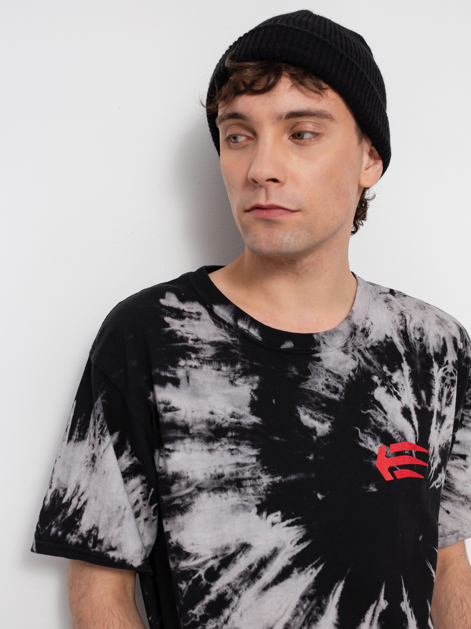 T-shirt Etnies Joslin Wash (black/tan)