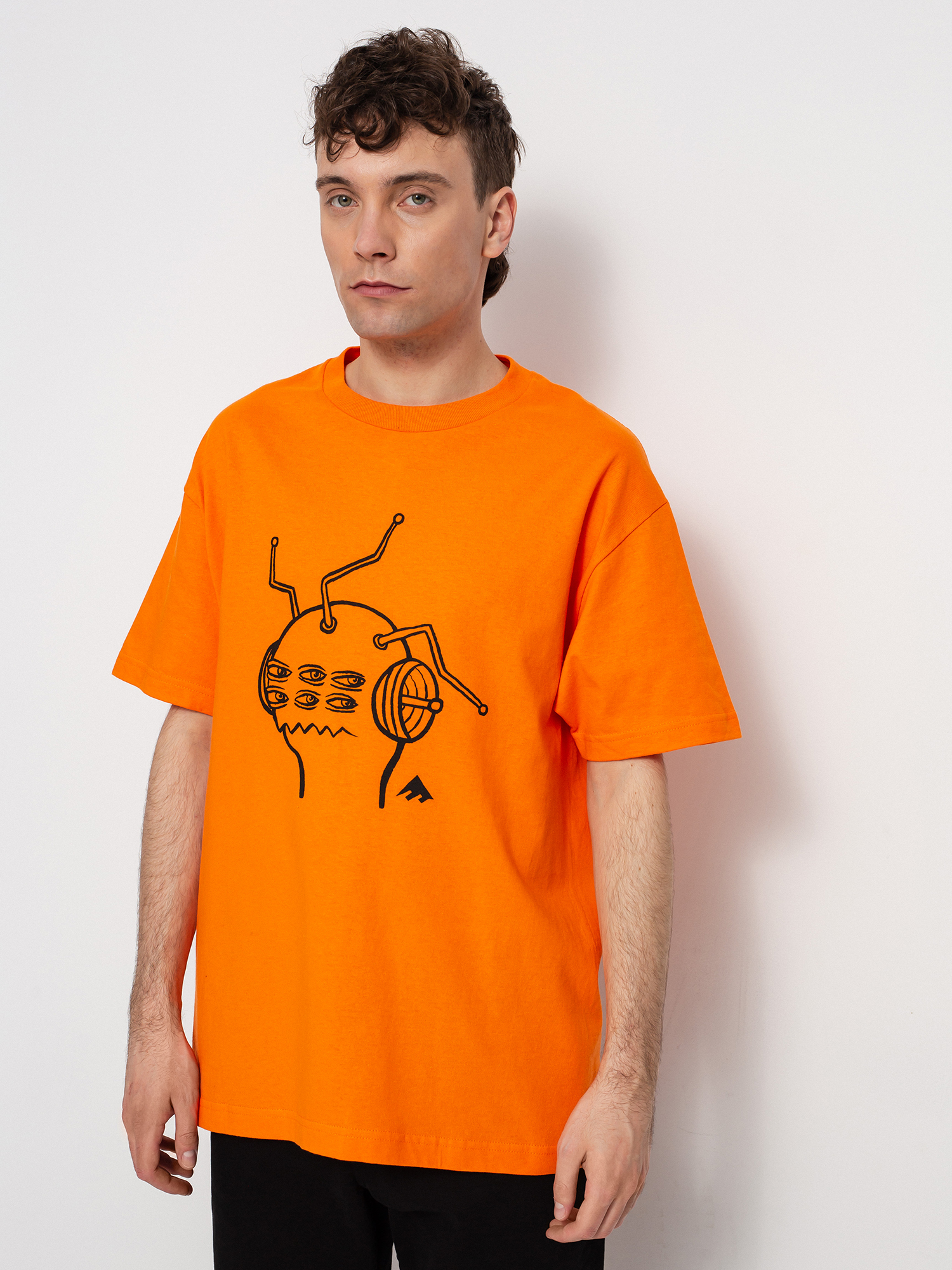 T-shirt Emerica X Toy Machine Antenna (orange)