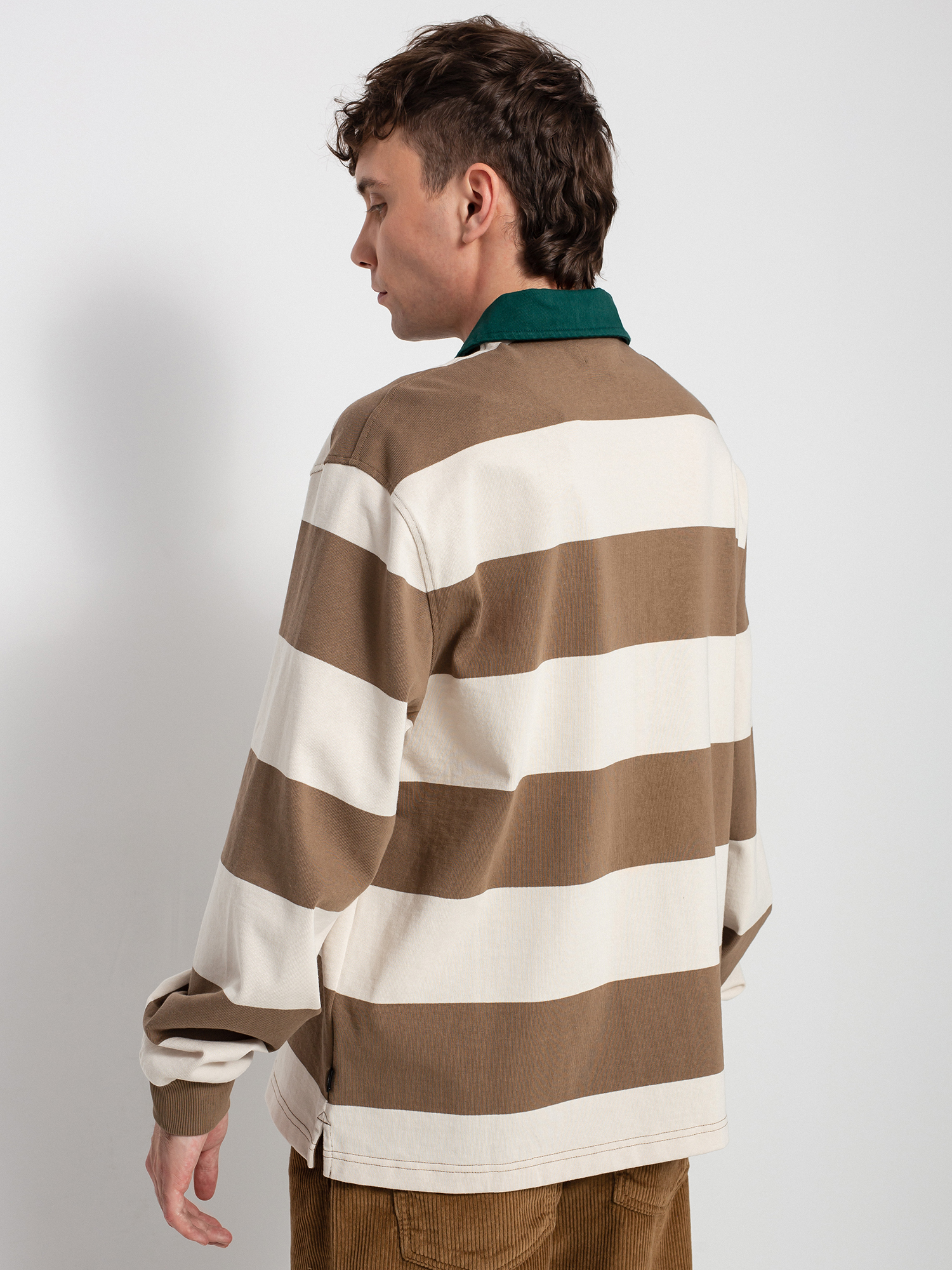Polo Stussy Big Stripe Rugby (natural)