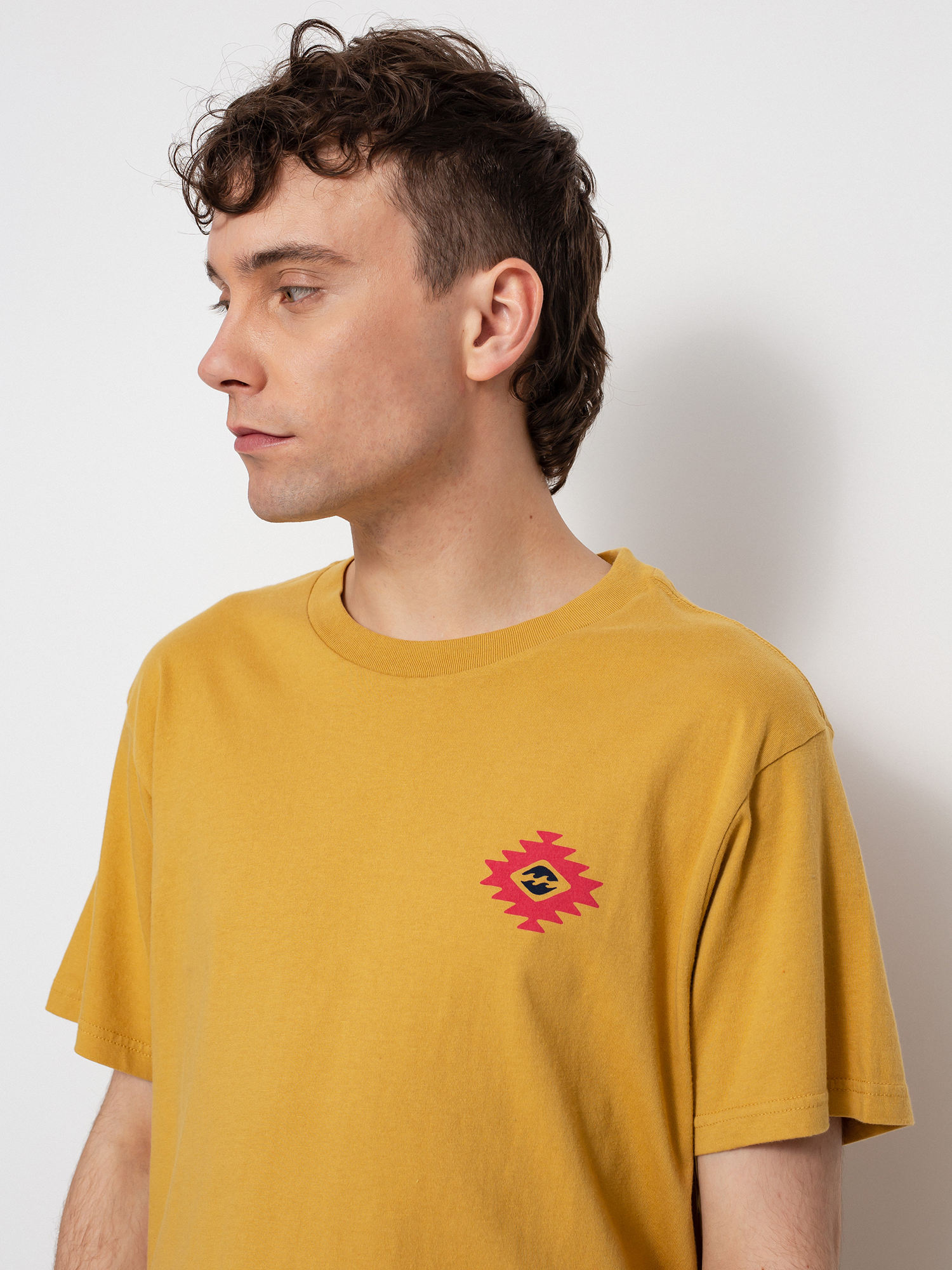 T-shirt Billabong X Wrangler Eclipse (mustard)