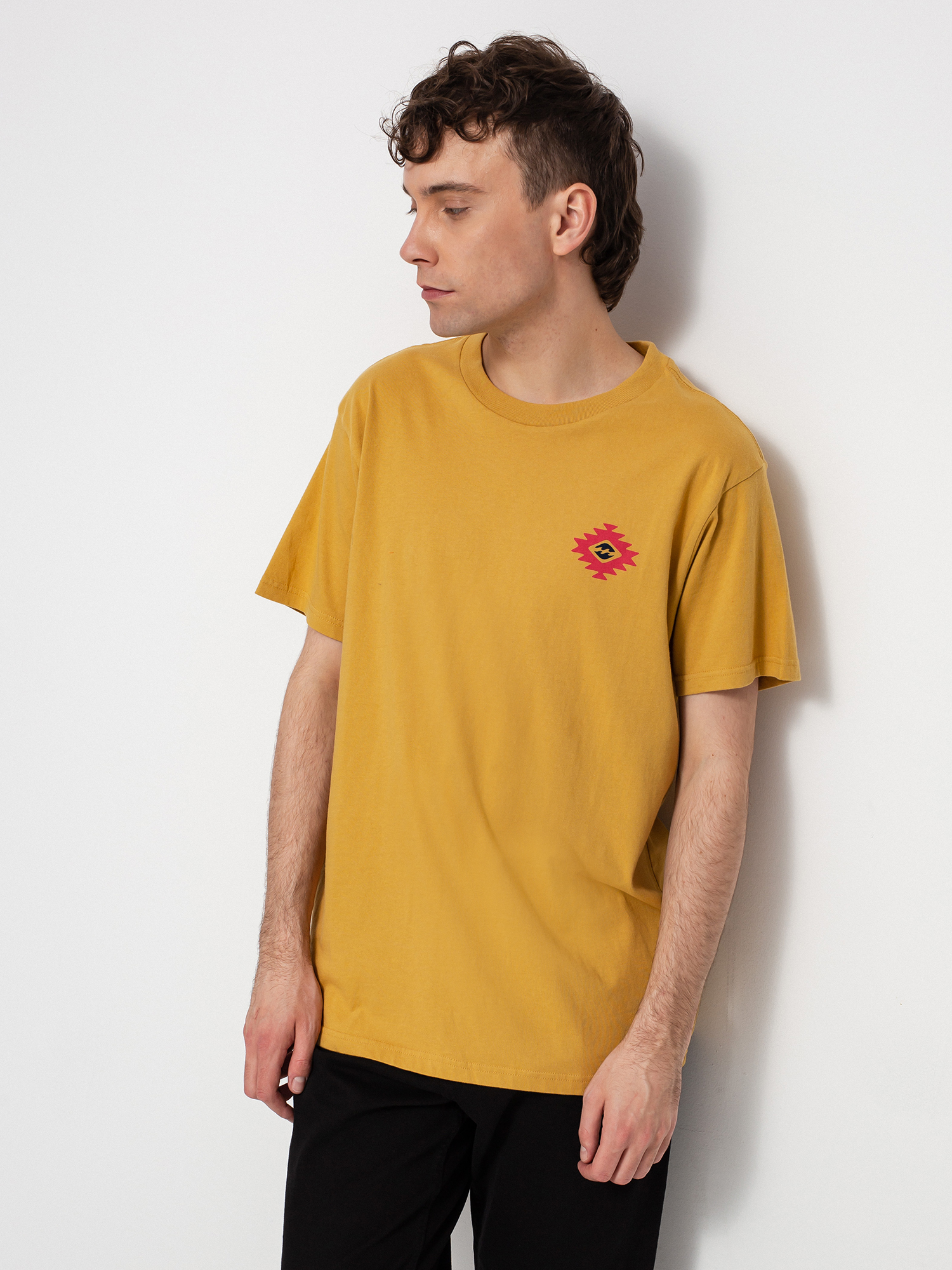 T-shirt Billabong X Wrangler Eclipse (mustard)