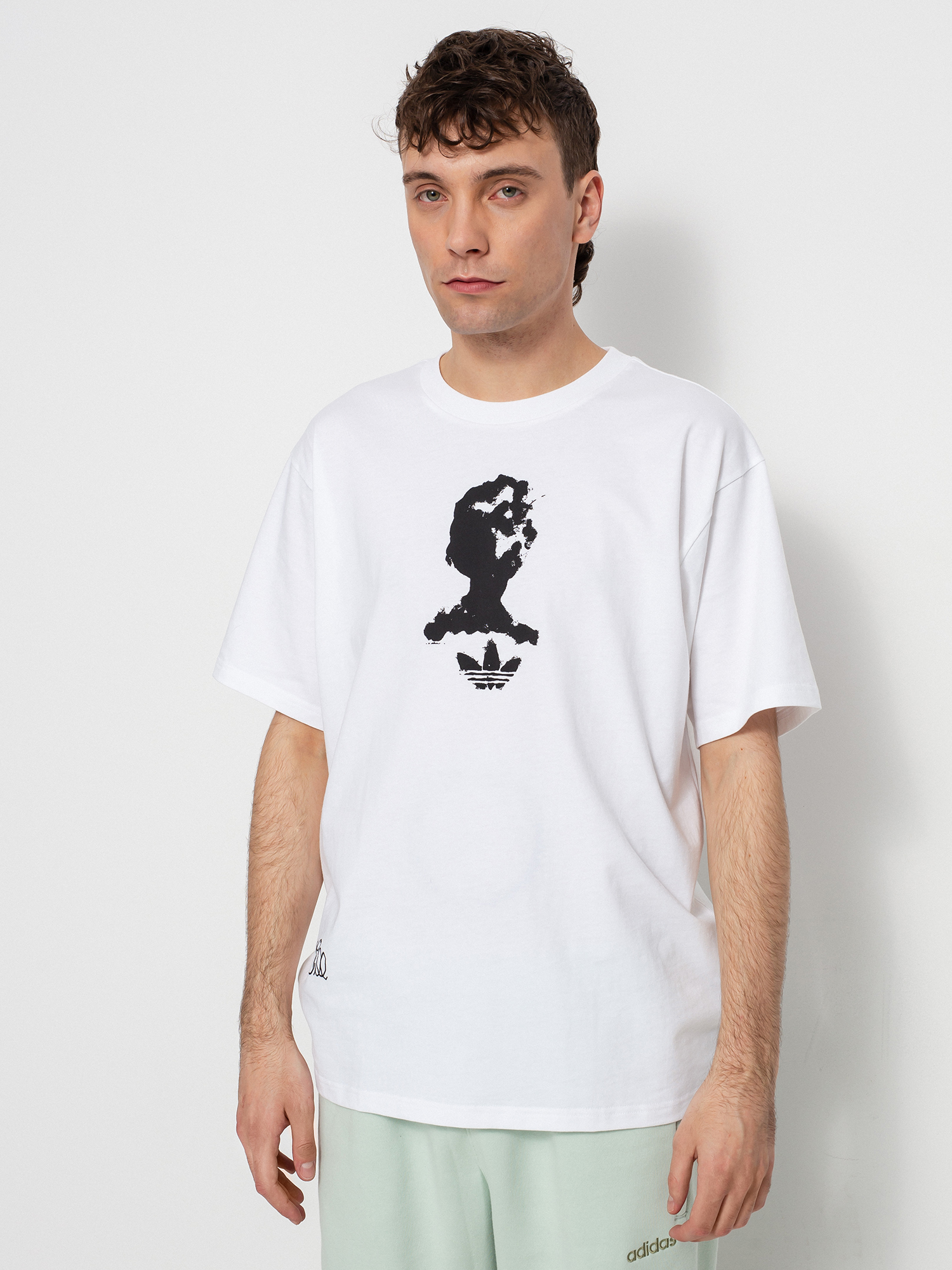 T-shirt adidas Dill G (white/black)