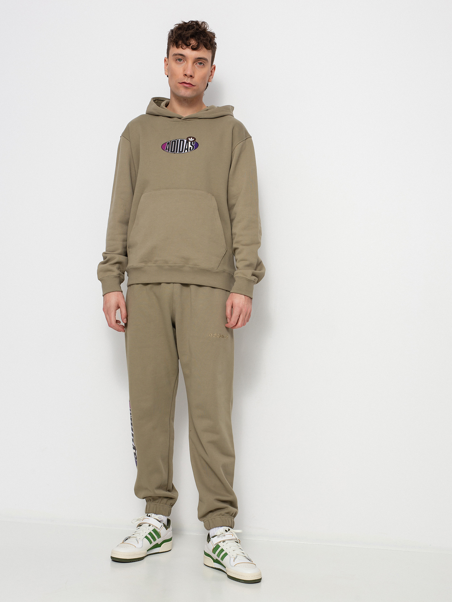 Bluza z kapturem adidas Originals Trf A33 HD (orbgrn)